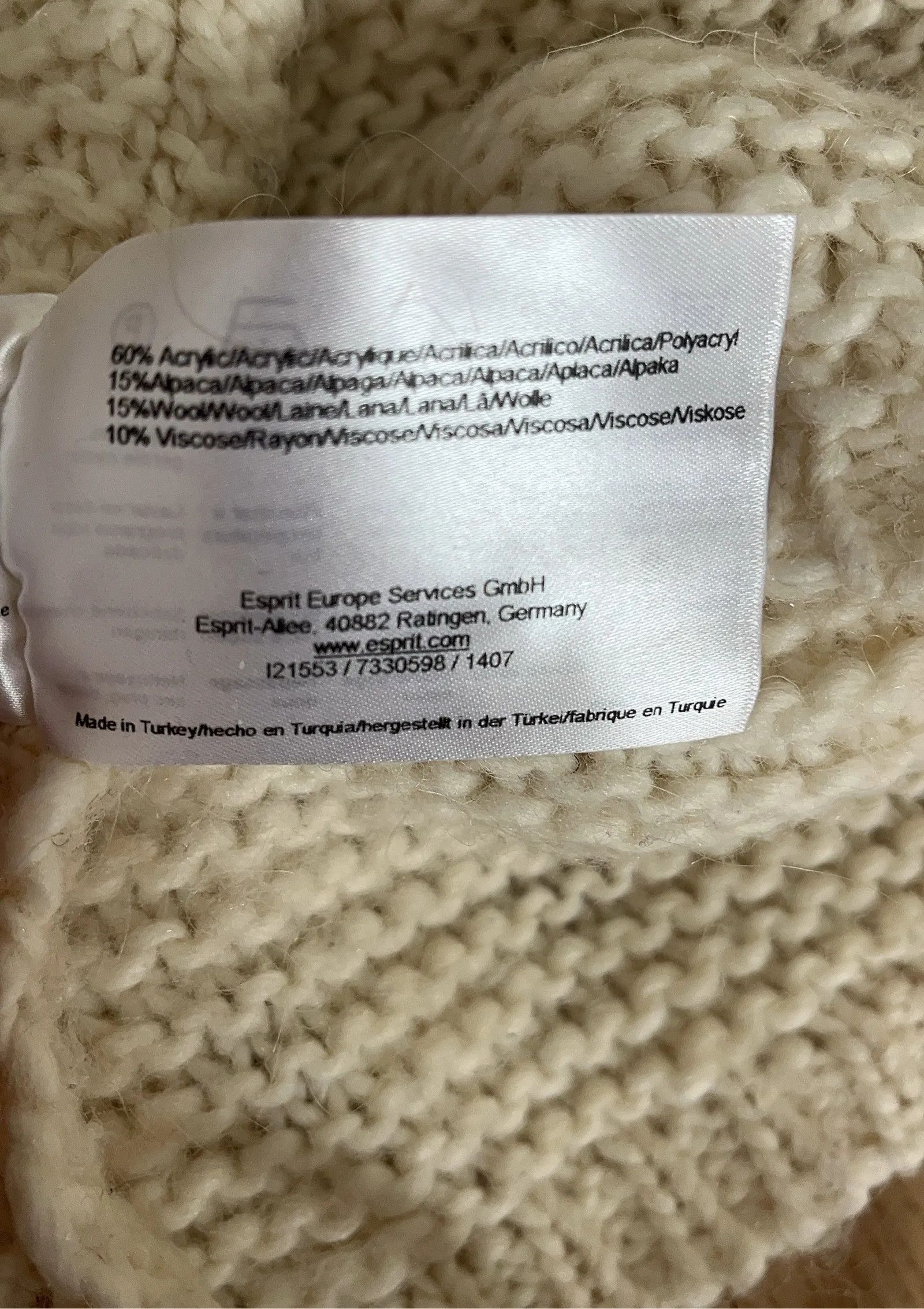 Esprit Esprit Sweater Size M / US 6-8 / IT 42-44 - 3 Thumbnail