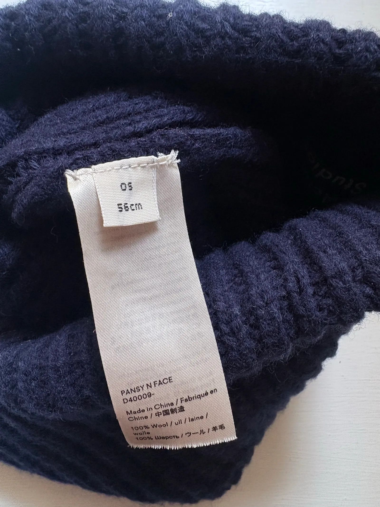 Acne Studios Acne Studios Logo face beanie Hat Size ONE SIZE - 6 Thumbnail
