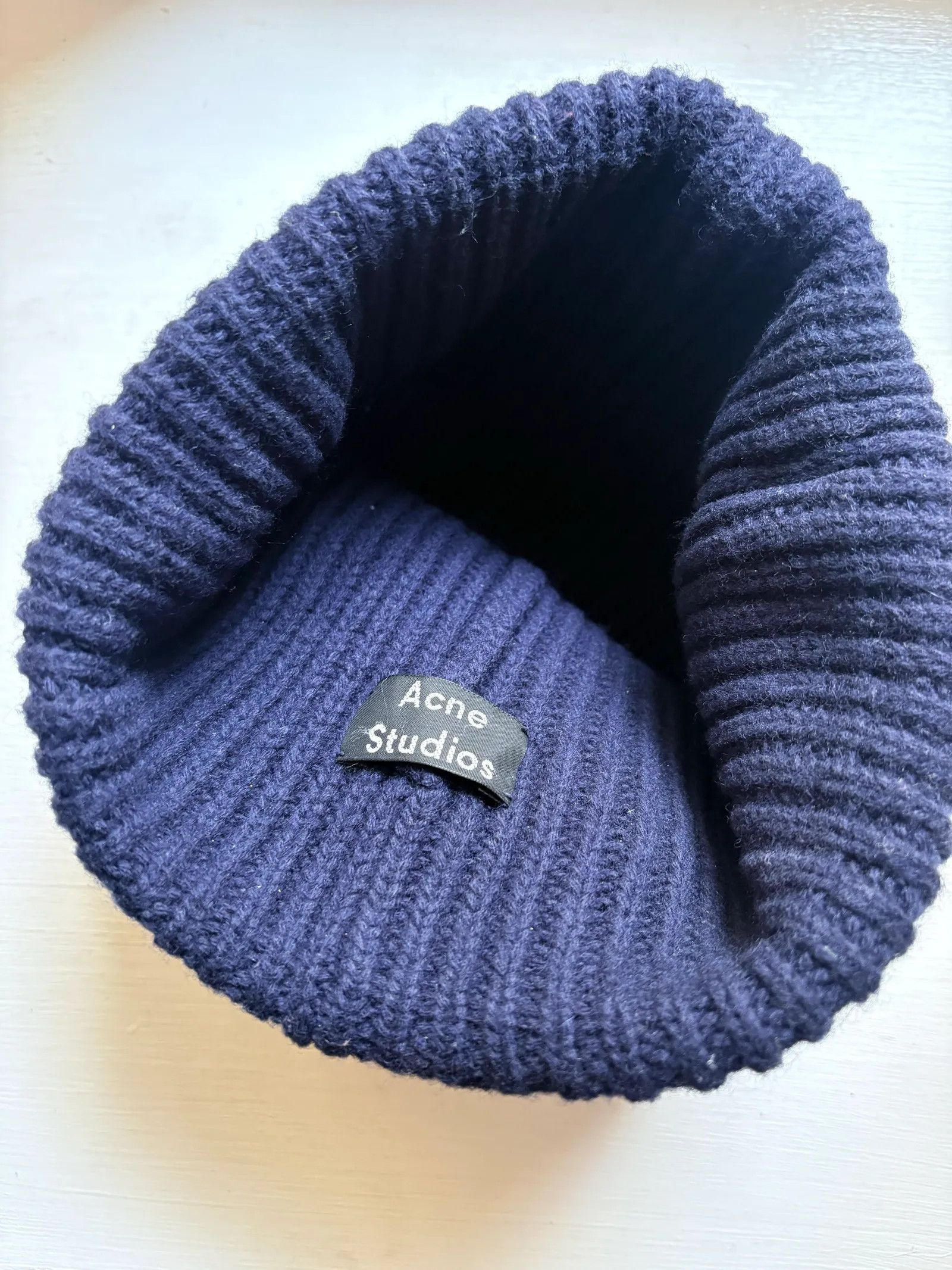 Acne Studios Acne Studios Logo face beanie Hat Size ONE SIZE - 5 Thumbnail