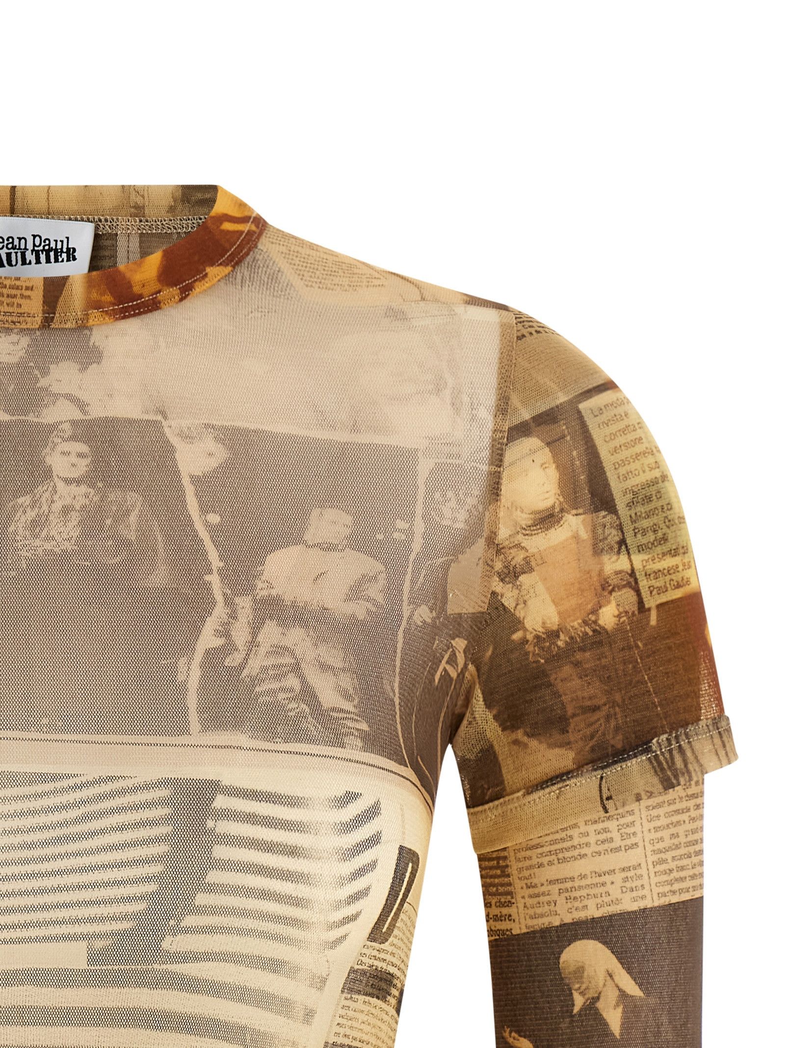 Jean Paul Gaultier 'The Journal Double Baby' T-shirt Size XS / US 0-2 / IT 36-38 - 3 Thumbnail