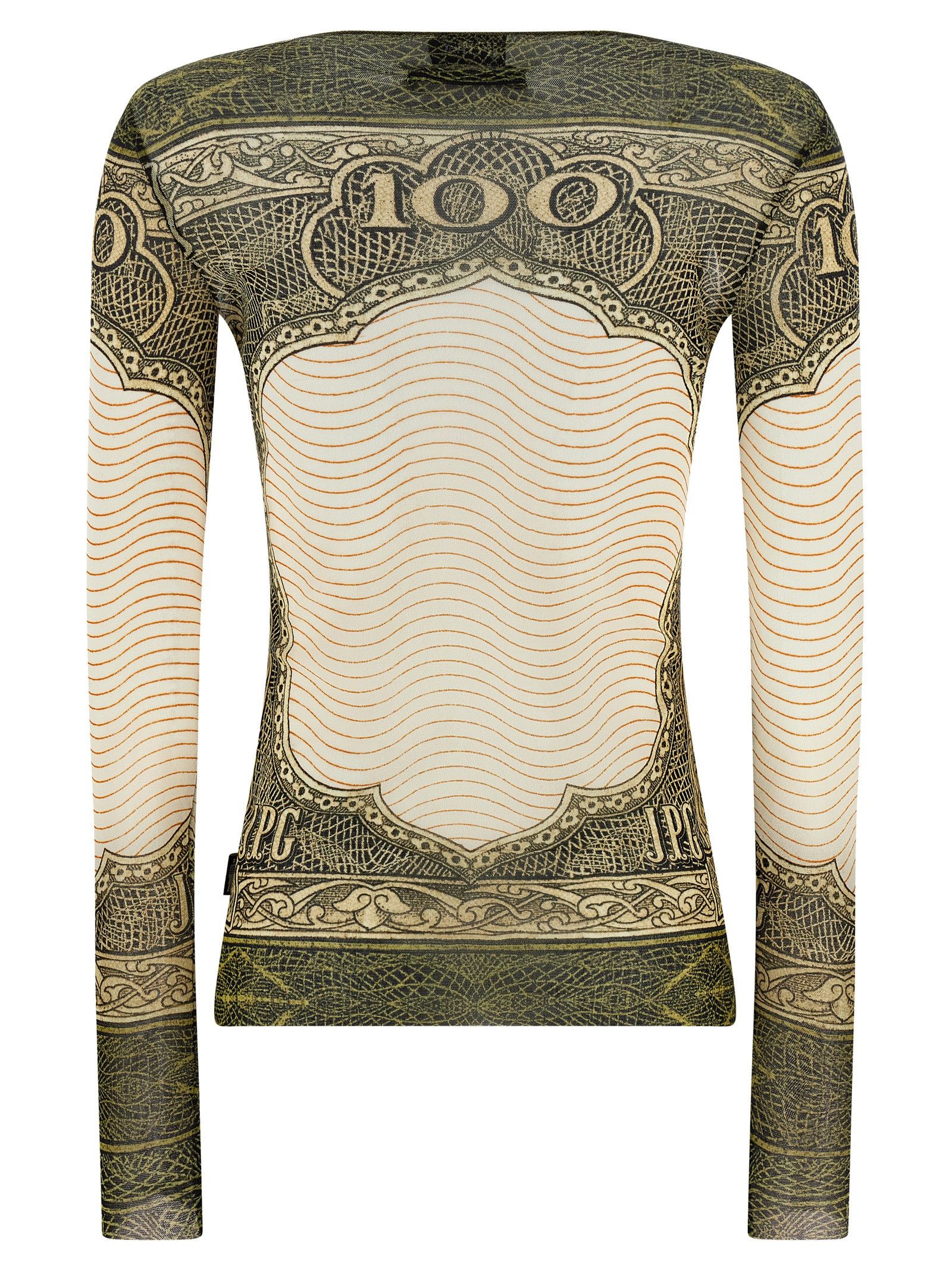 Jean Paul Gaultier 'Re-edition - The Green Cartouche' top Size XS / US 0-2 / IT 36-38 - 2 Thumbnail