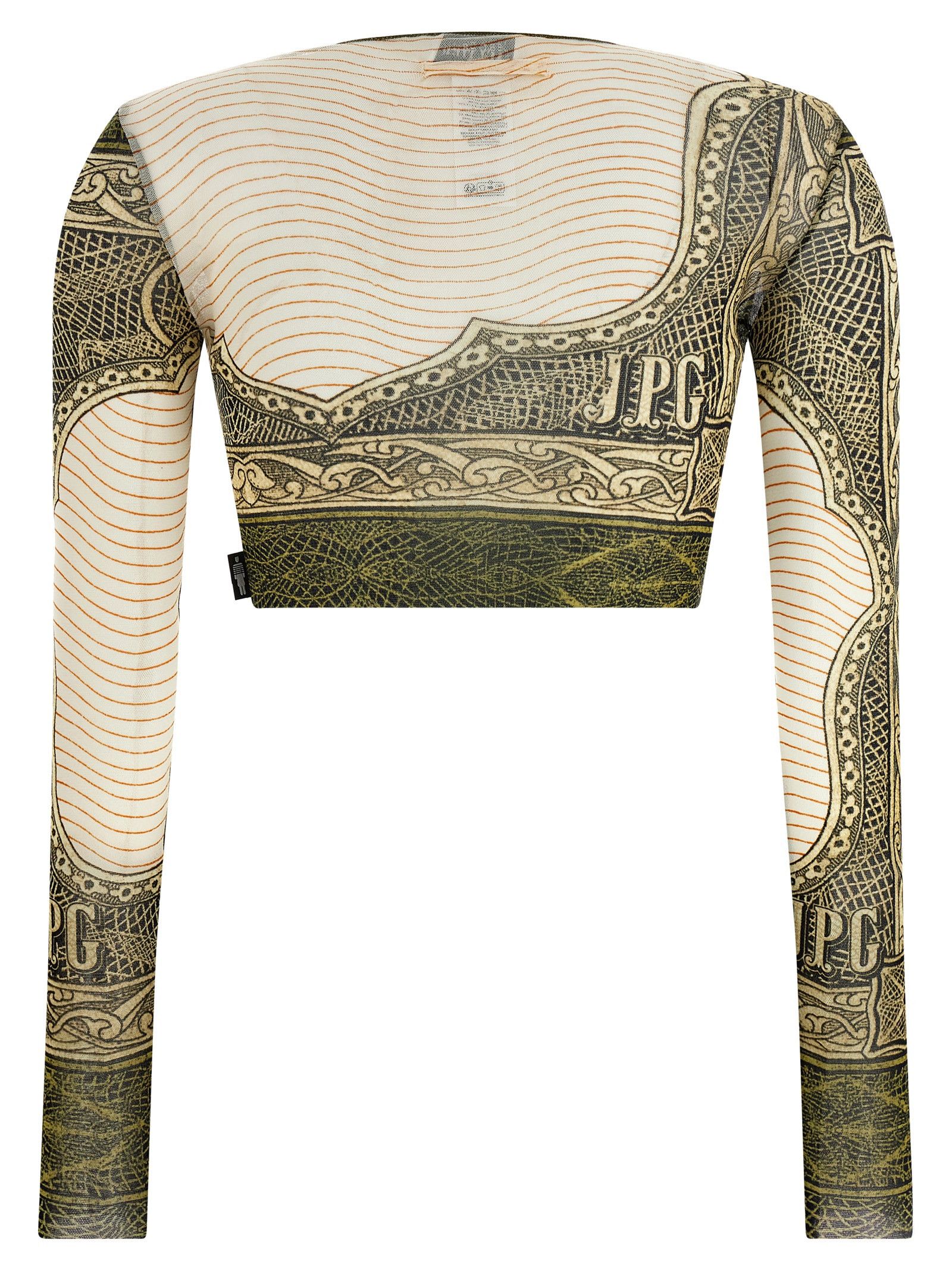 Jean Paul Gaultier 'Re-edition - The Green Cartouche' top Size XS / US 0-2 / IT 36-38 - 2 Thumbnail