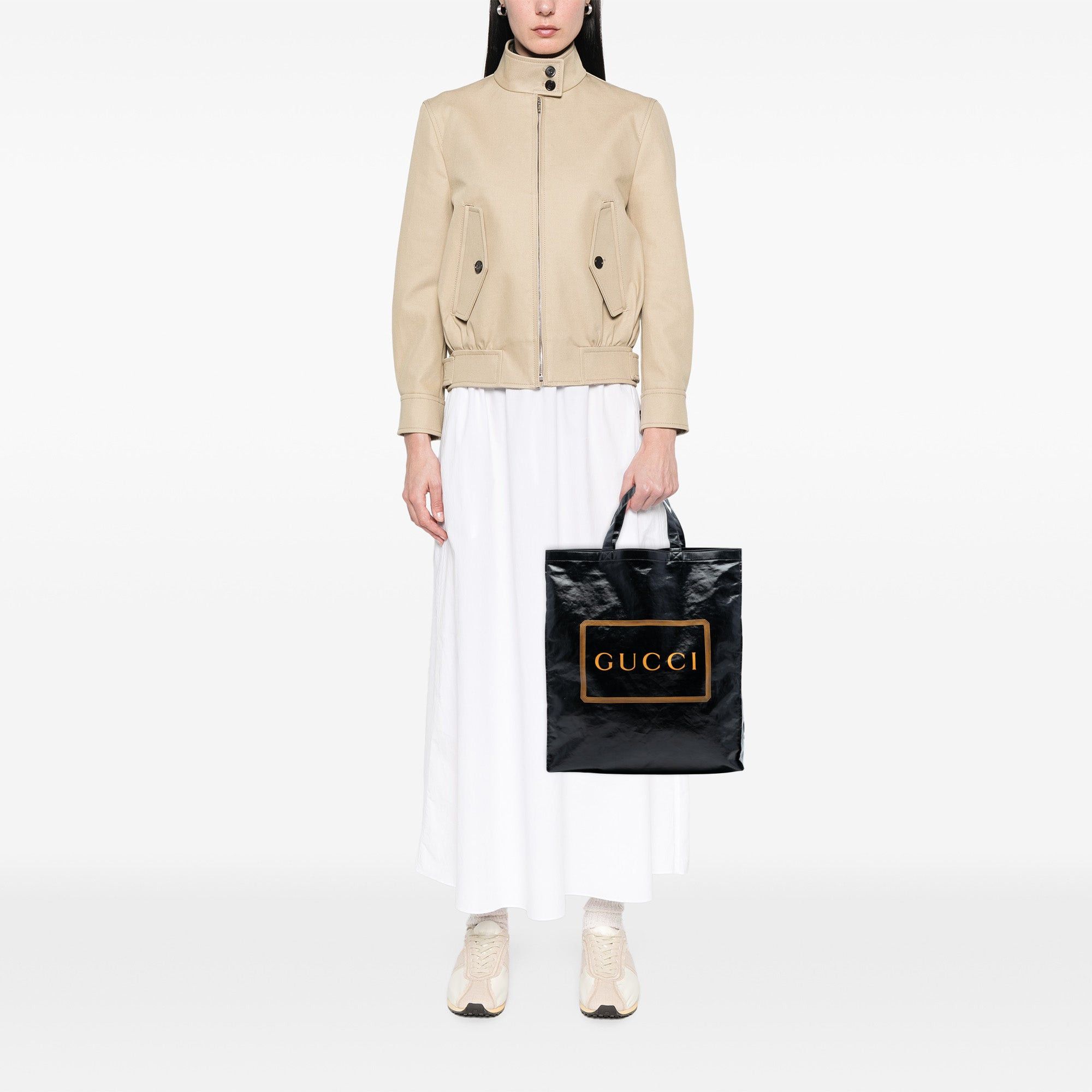 Gucci PVC Coated Canvas Logo Montecarlo Tote Size ONE SIZE - 7 Thumbnail