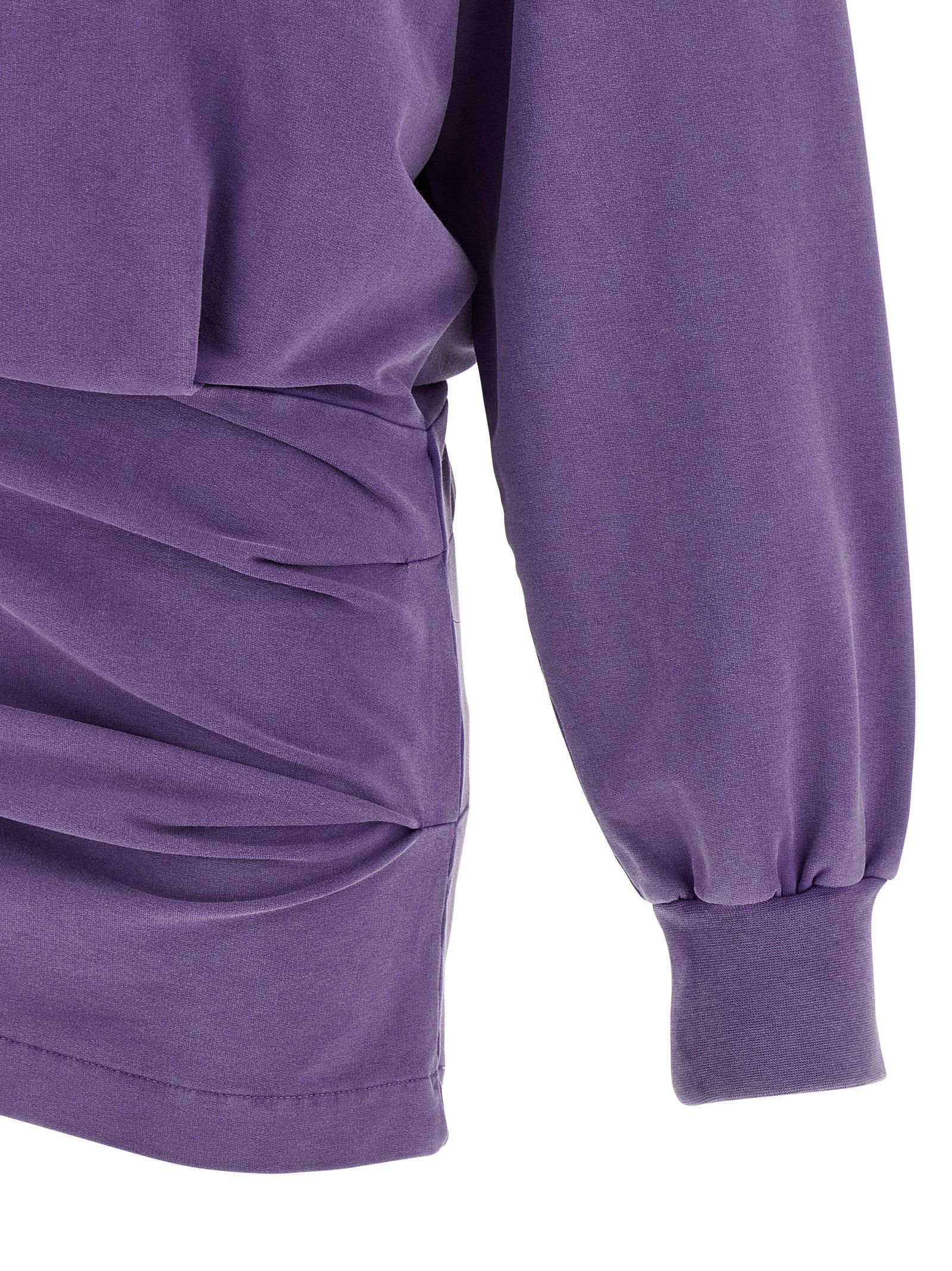 The Attico Faded sweatshirt dress Size S / US 4 / IT 40 - 4 Thumbnail