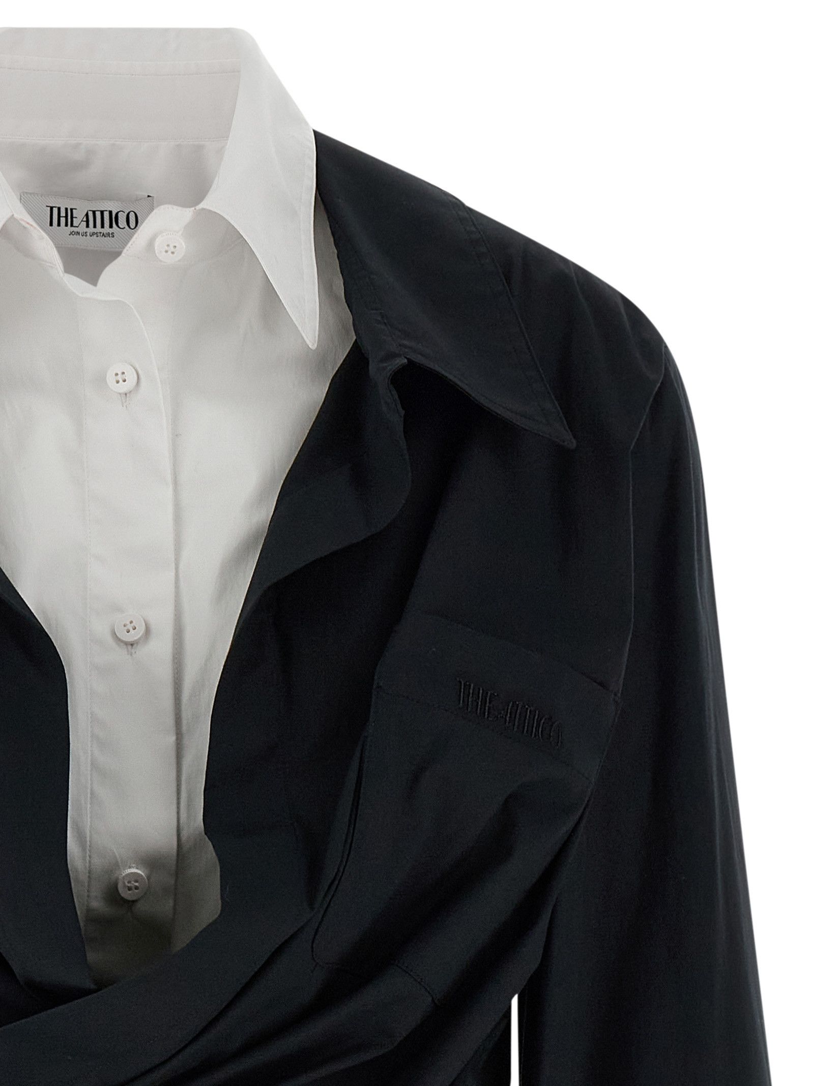 The Attico Double layer shirt dress Size XS / US 0-2 / IT 36-38 - 3 Thumbnail