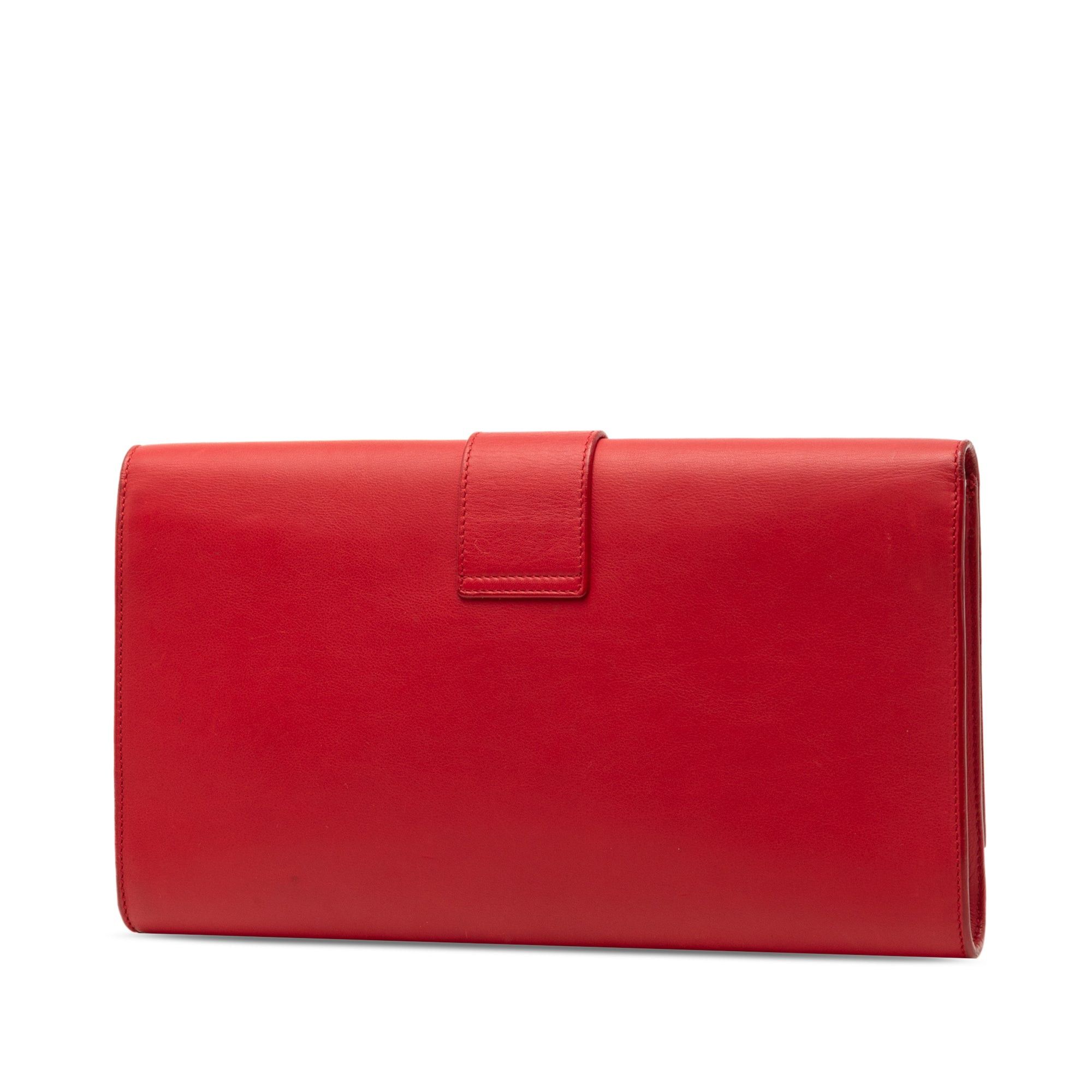 Leather Chyc Ligne Clutch