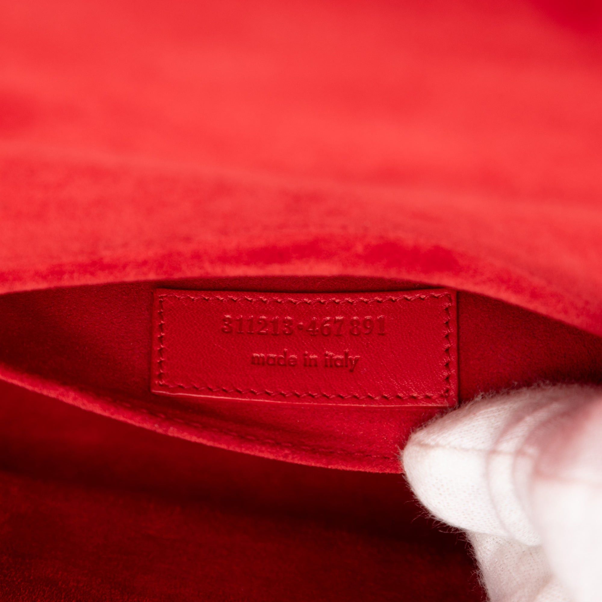 Leather Chyc Ligne Clutch