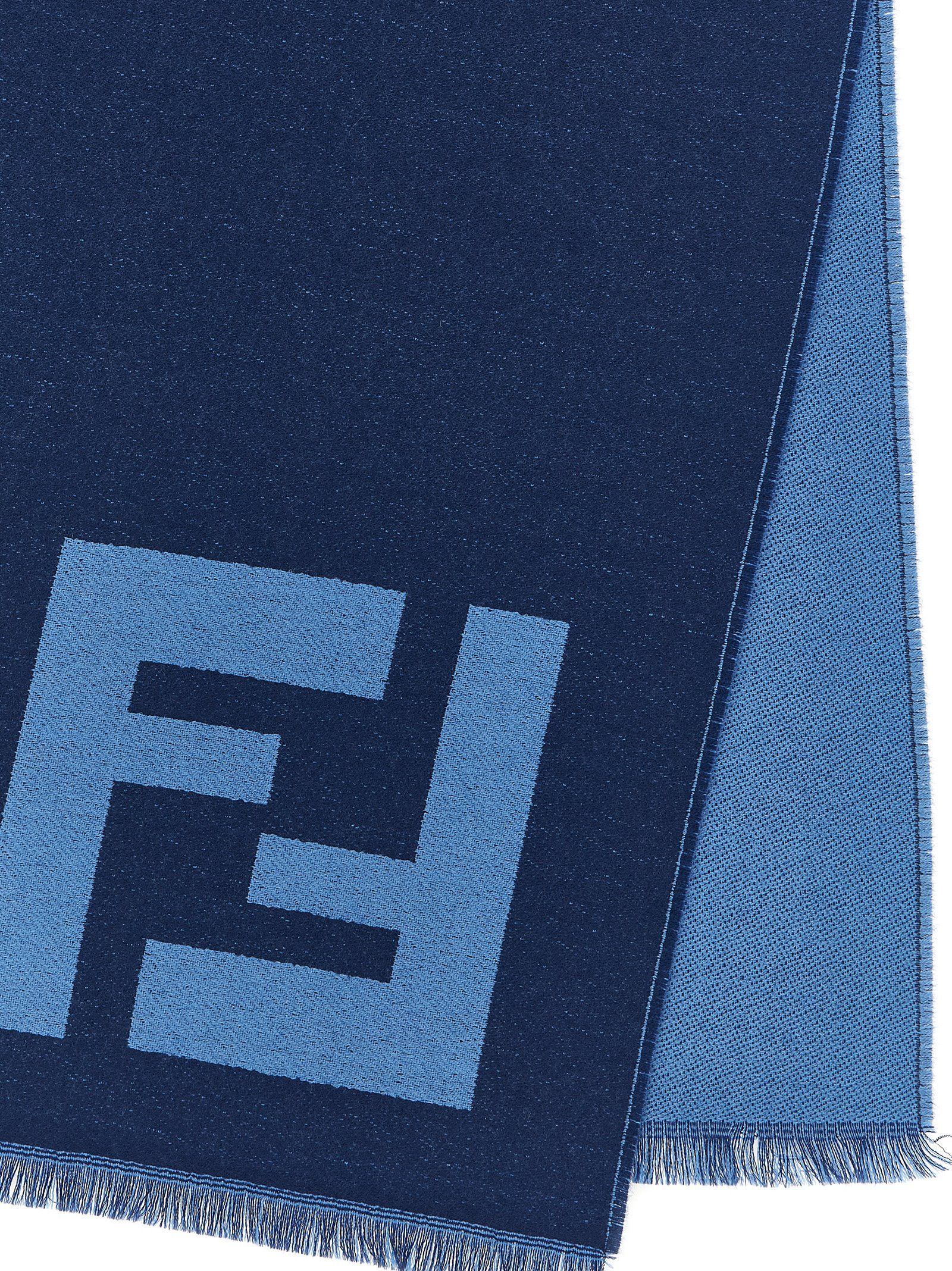 Fendi Ff Macro Scarf Size ONE SIZE - 3 Thumbnail