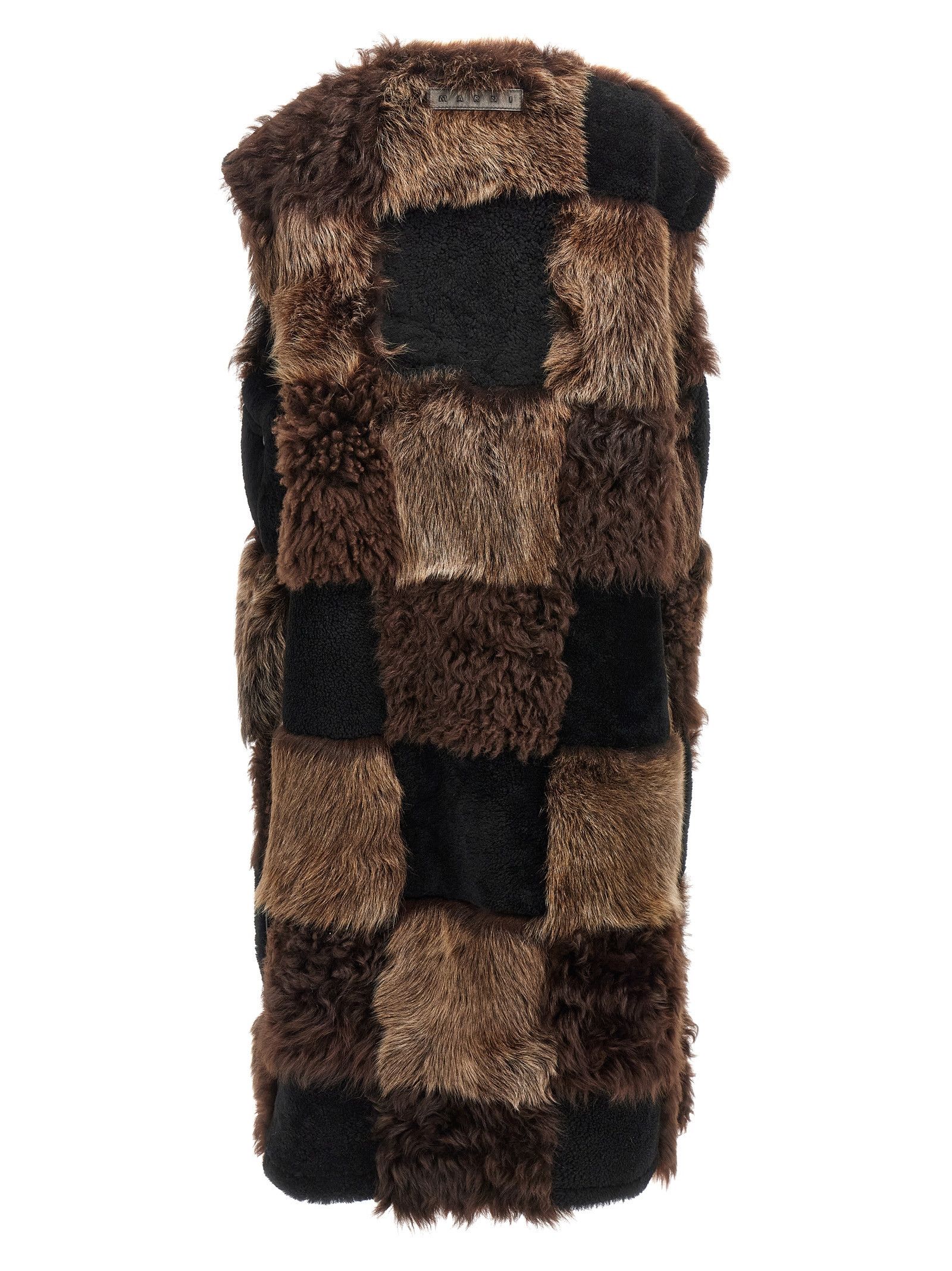 Marni Long Shearling Vest Size S / US 4 / IT 40 - 2 Thumbnail
