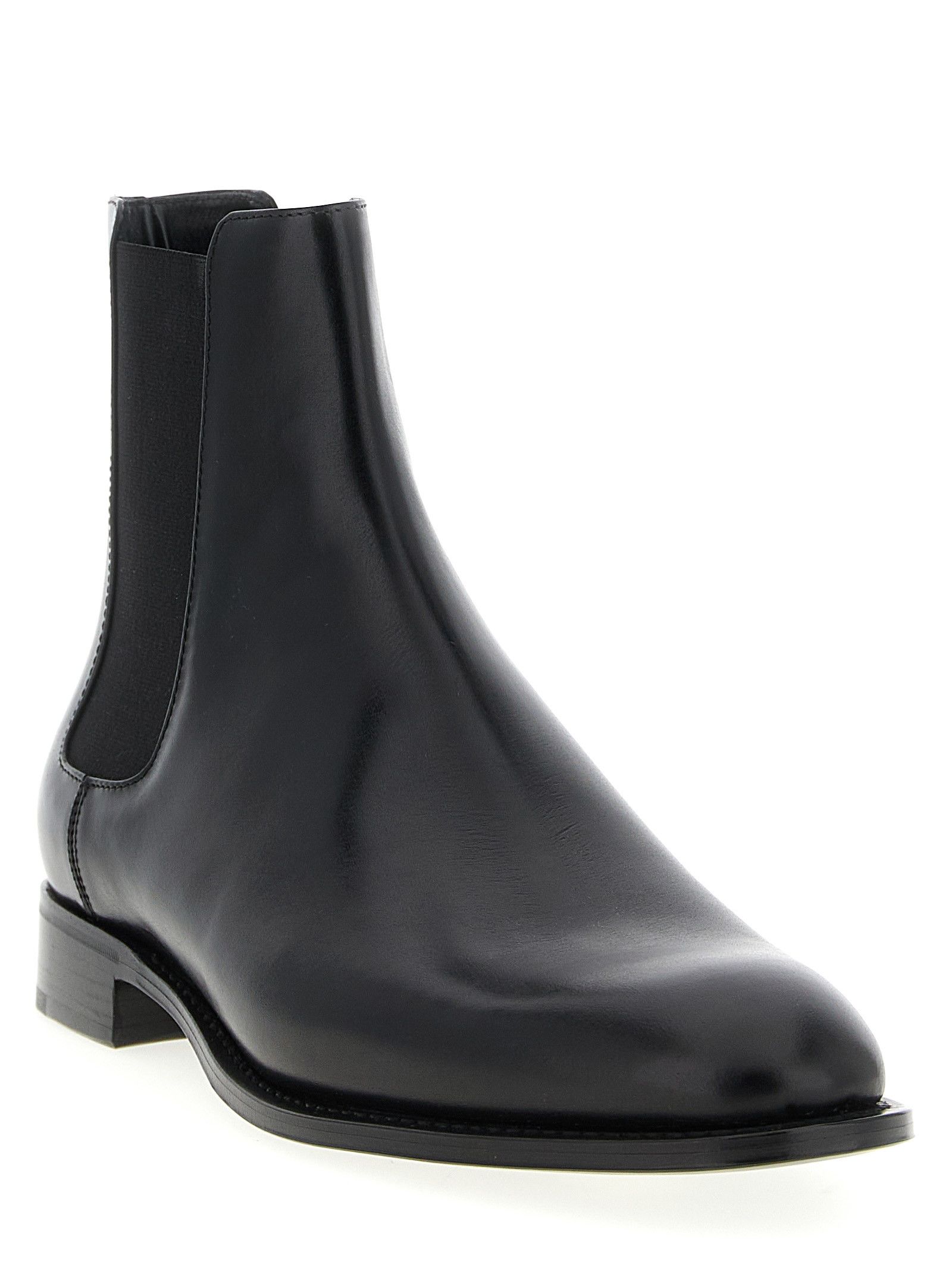 Saint Laurent Paris 'Adrien' Ankle Boots Size US 7 / EU 40 - 2 Thumbnail