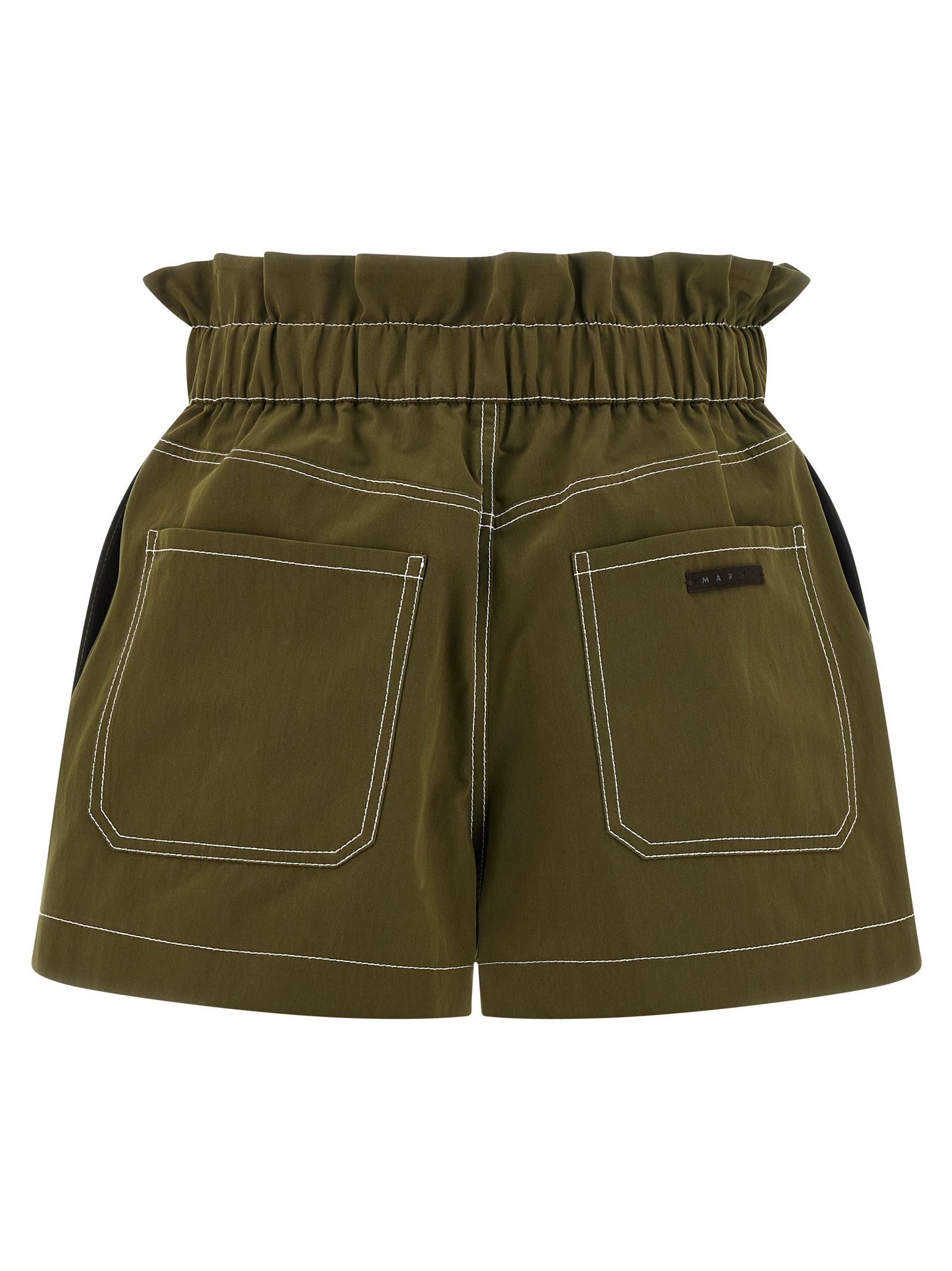 Marni Gabardine Shorts Size 26" / US 2 / IT 38 - 2 Thumbnail