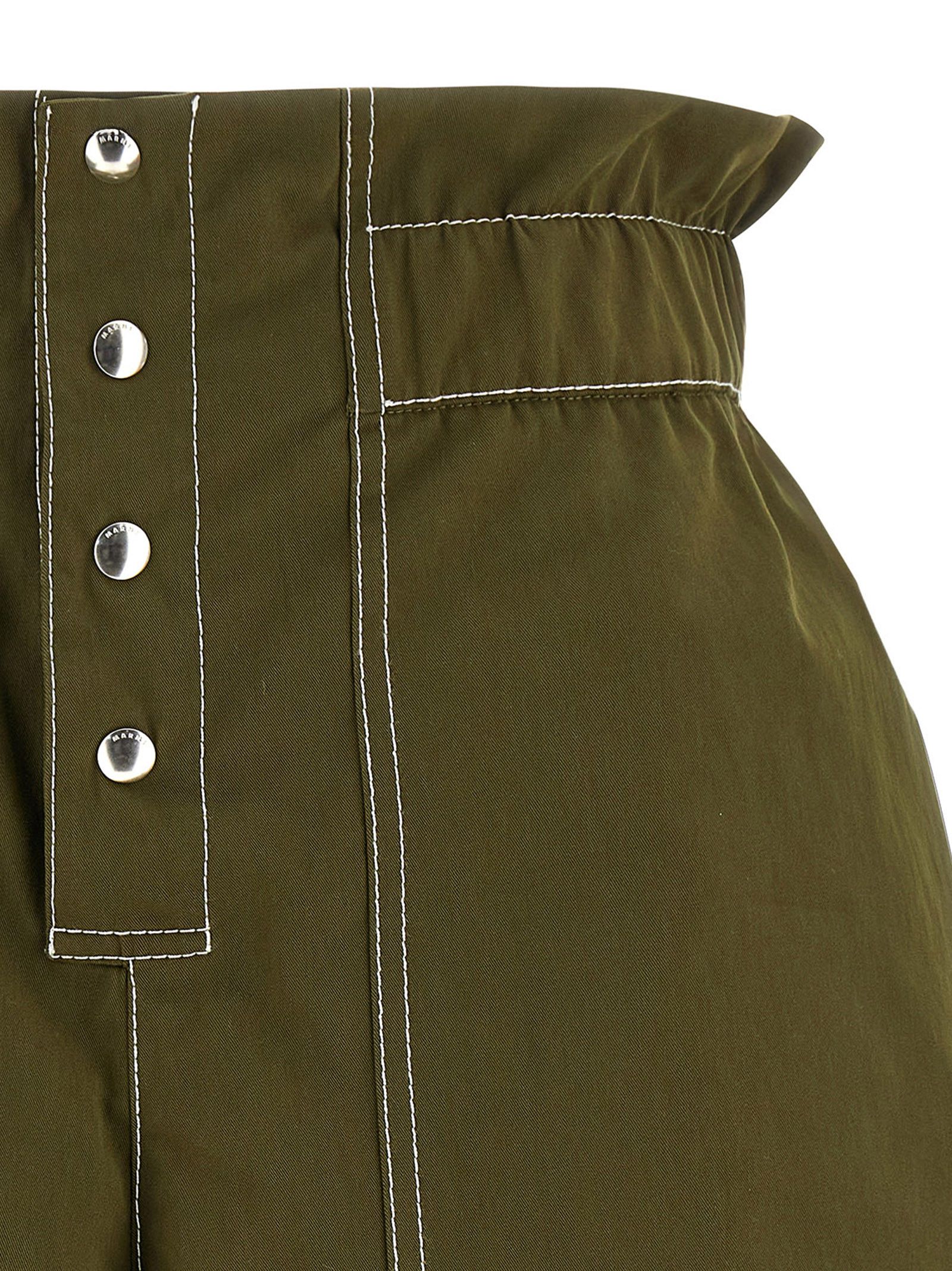 Marni Gabardine Shorts Size 28" / US 6 / IT 42 - 3 Thumbnail