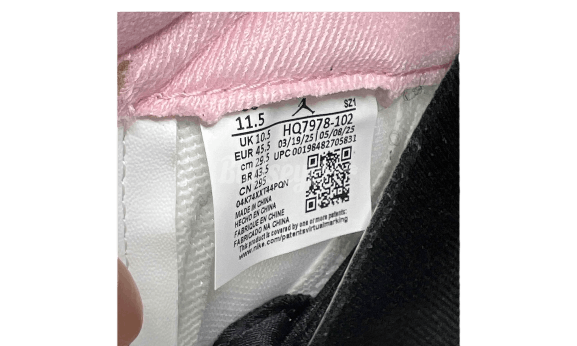 Jordan Brand Air Jordan 5 Retro "Medium Soft Pink" (PreOwned) Size US 11.5 / EU 44-45 - 7 Thumbnail