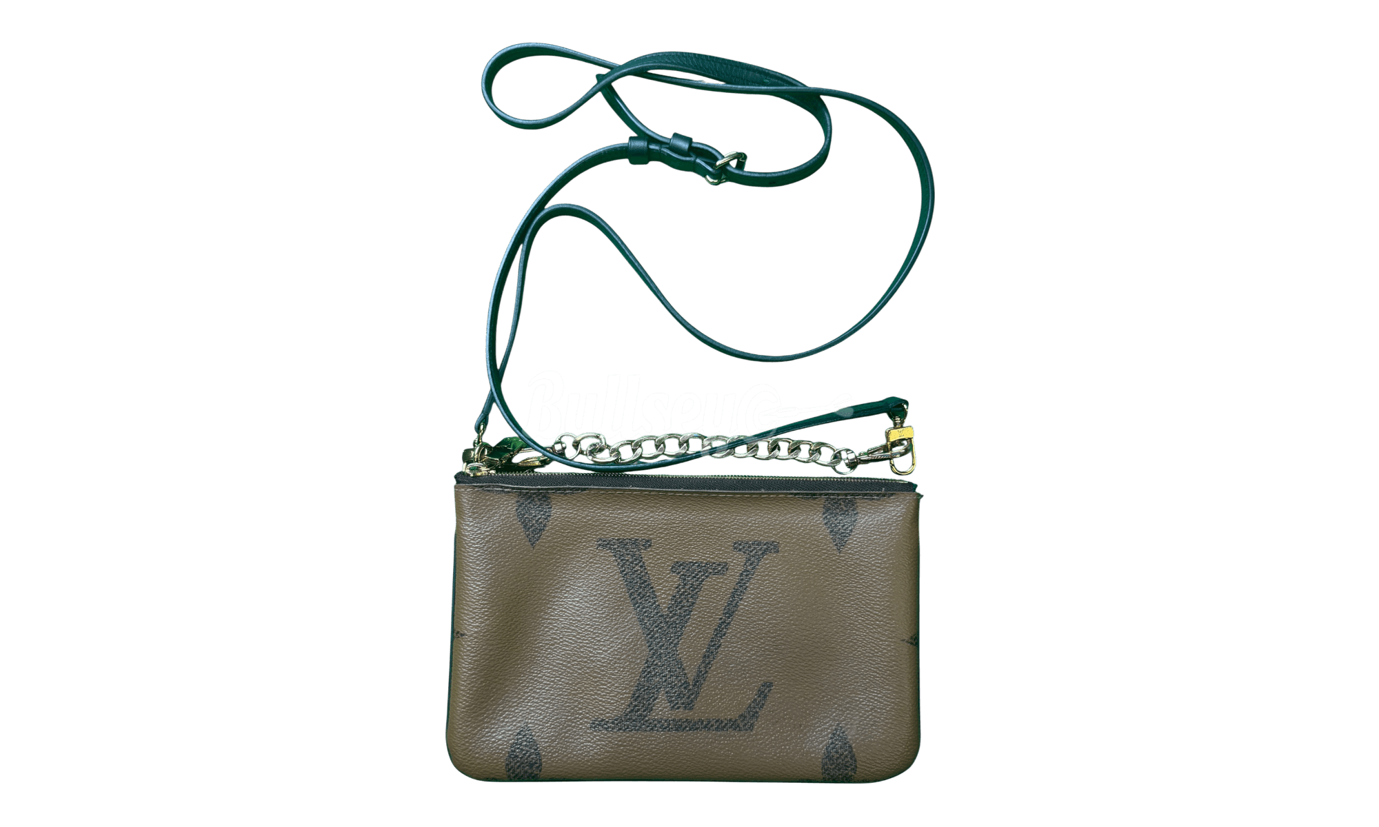 Louis Vuitton Pochette Double Zip Crossbody Bag Monogram Giant Reverse (M6 Size ONE SIZE - 2 Thumbnail