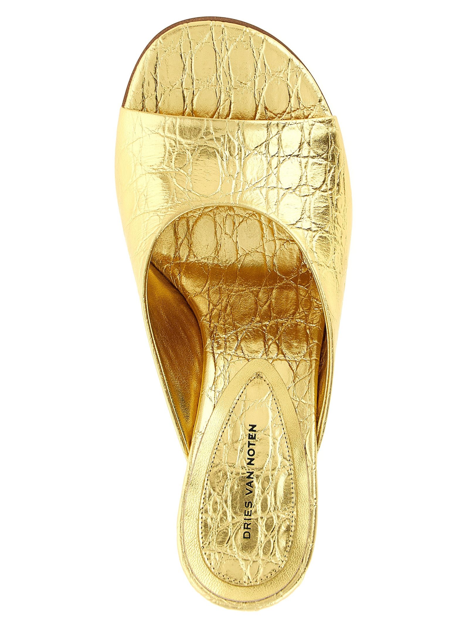 Dries Van Noten Curved wedge mules Size US 7.5 / IT 37.5 - 4 Thumbnail