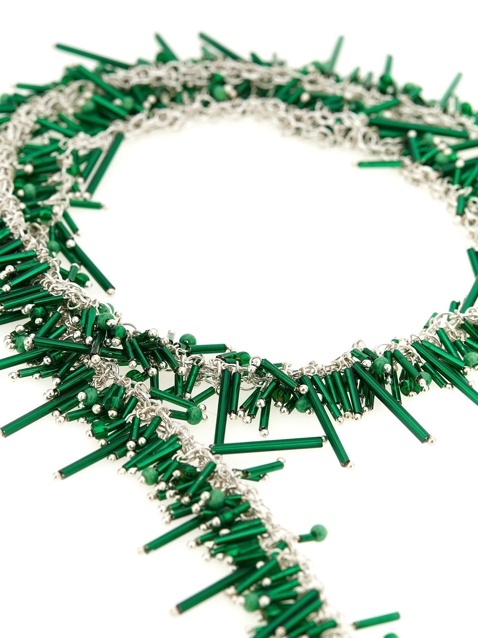 Dries Van Noten 'Embroidered Scarf' necklace Size ONE SIZE - 3 Thumbnail