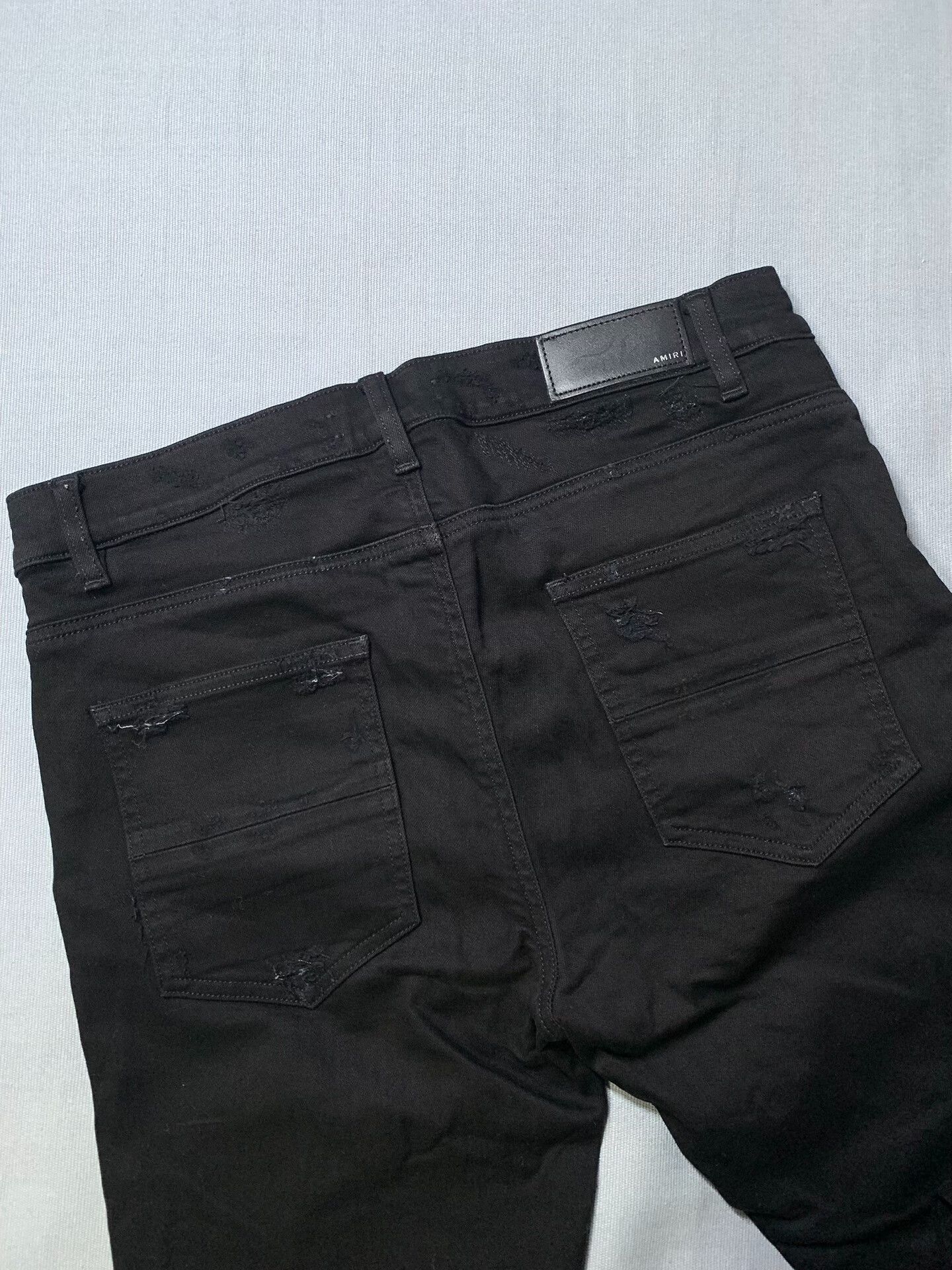Amiri AMIRI MX1 Patchwork Distressed Jeans Size US 34 / EU 50 - 5 Thumbnail