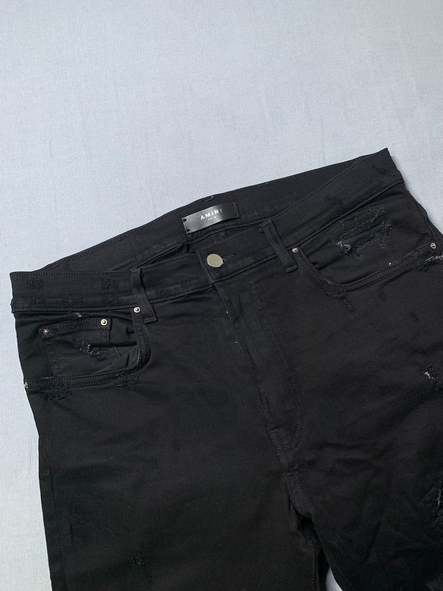 Amiri AMIRI MX1 Patchwork Distressed Jeans Size US 34 / EU 50 - 4 Thumbnail