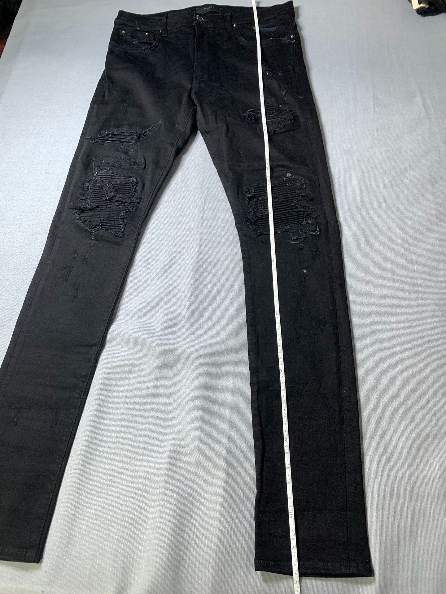 Amiri AMIRI MX1 Patchwork Distressed Jeans Size US 34 / EU 50 - 8 Thumbnail