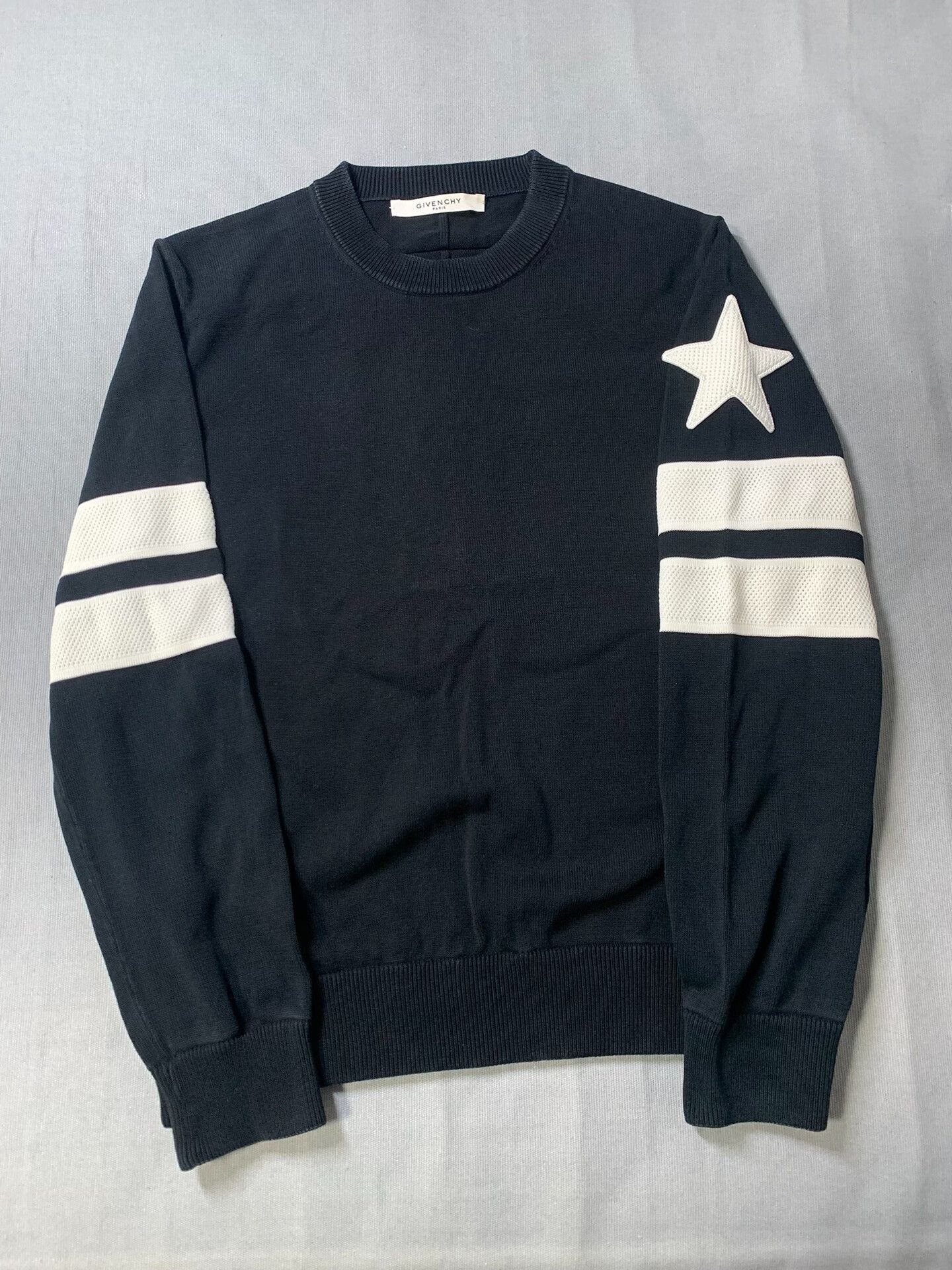 Givenchy Givenchy Star Stripe Sweatshirt Size US L / EU 52-54 / 3 - 2 Thumbnail