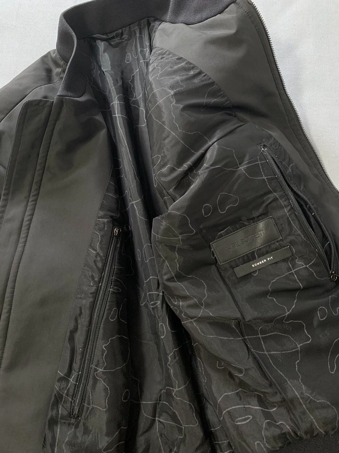 Neil Barrett Neil Barrett MA1 Embroidered Baseball Jacket Size US L / EU 52-54 / 3 - 3 Thumbnail