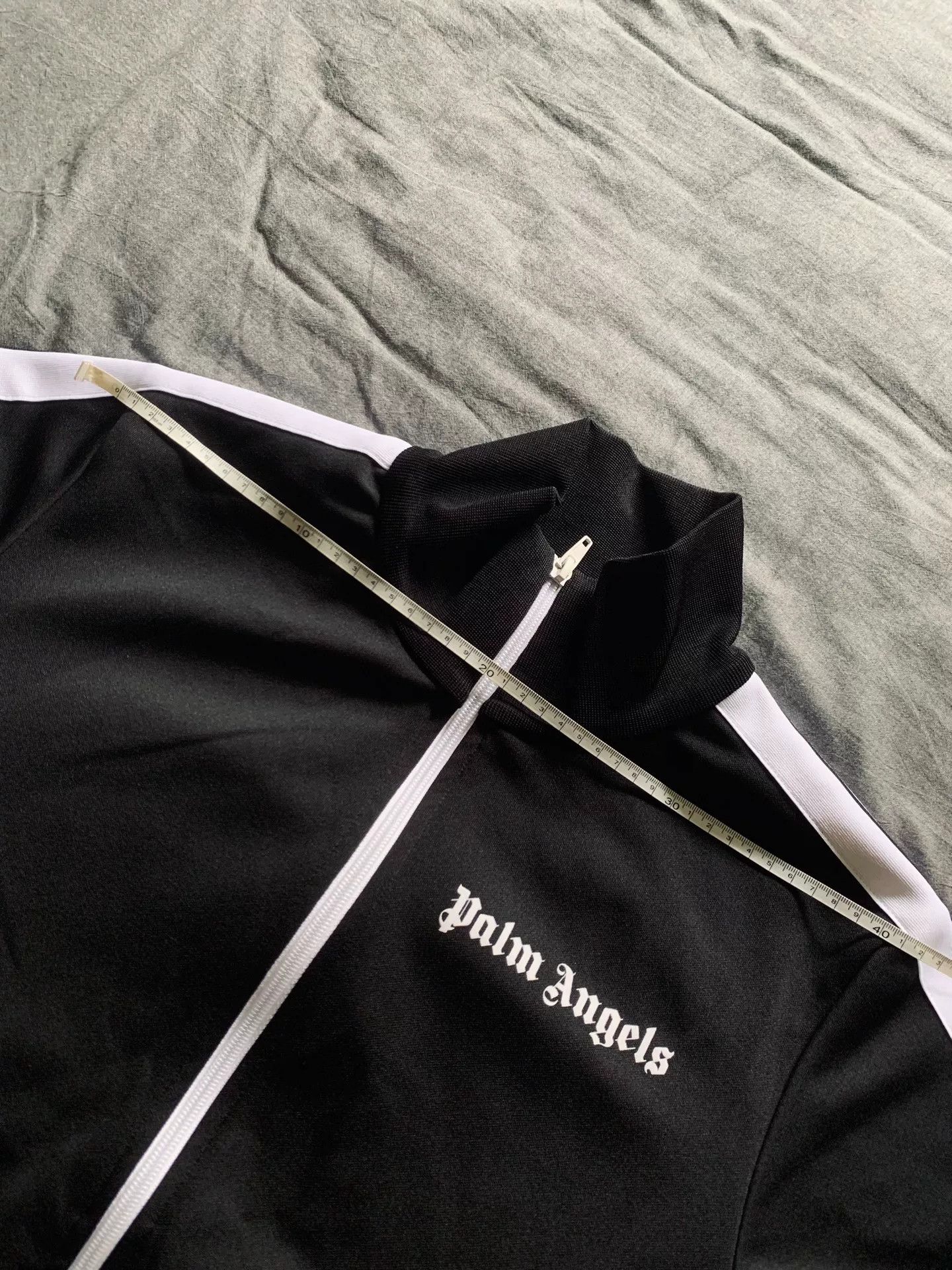 Palm Angels Palm Angels Classic Black White Striped Jacket Size US S / EU 44-46 / 1 - 6 Thumbnail