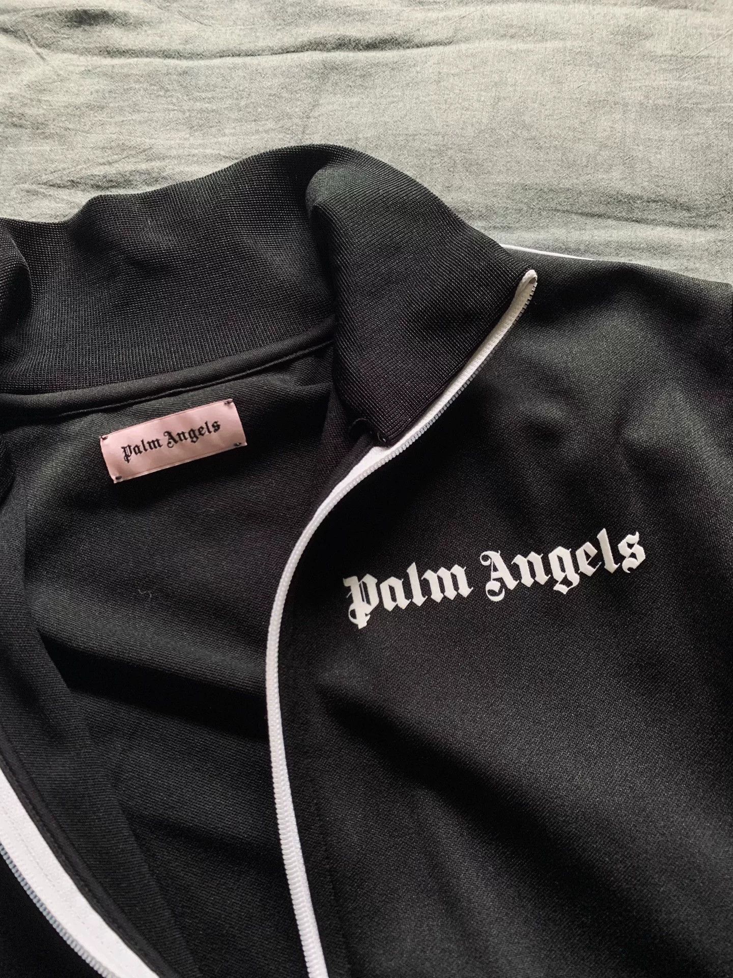 Palm Angels Palm Angels Classic Black White Striped Jacket Size US S / EU 44-46 / 1 - 4 Thumbnail