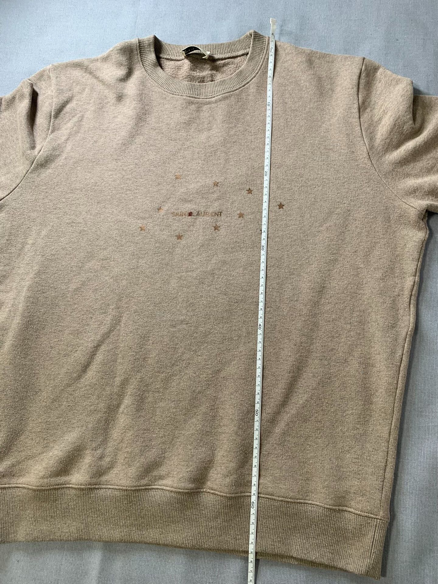 Saint Laurent Paris SAINT LAURENT SLP Star Logo Sweatshirt Size US L / EU 52-54 / 3 - 8 Thumbnail