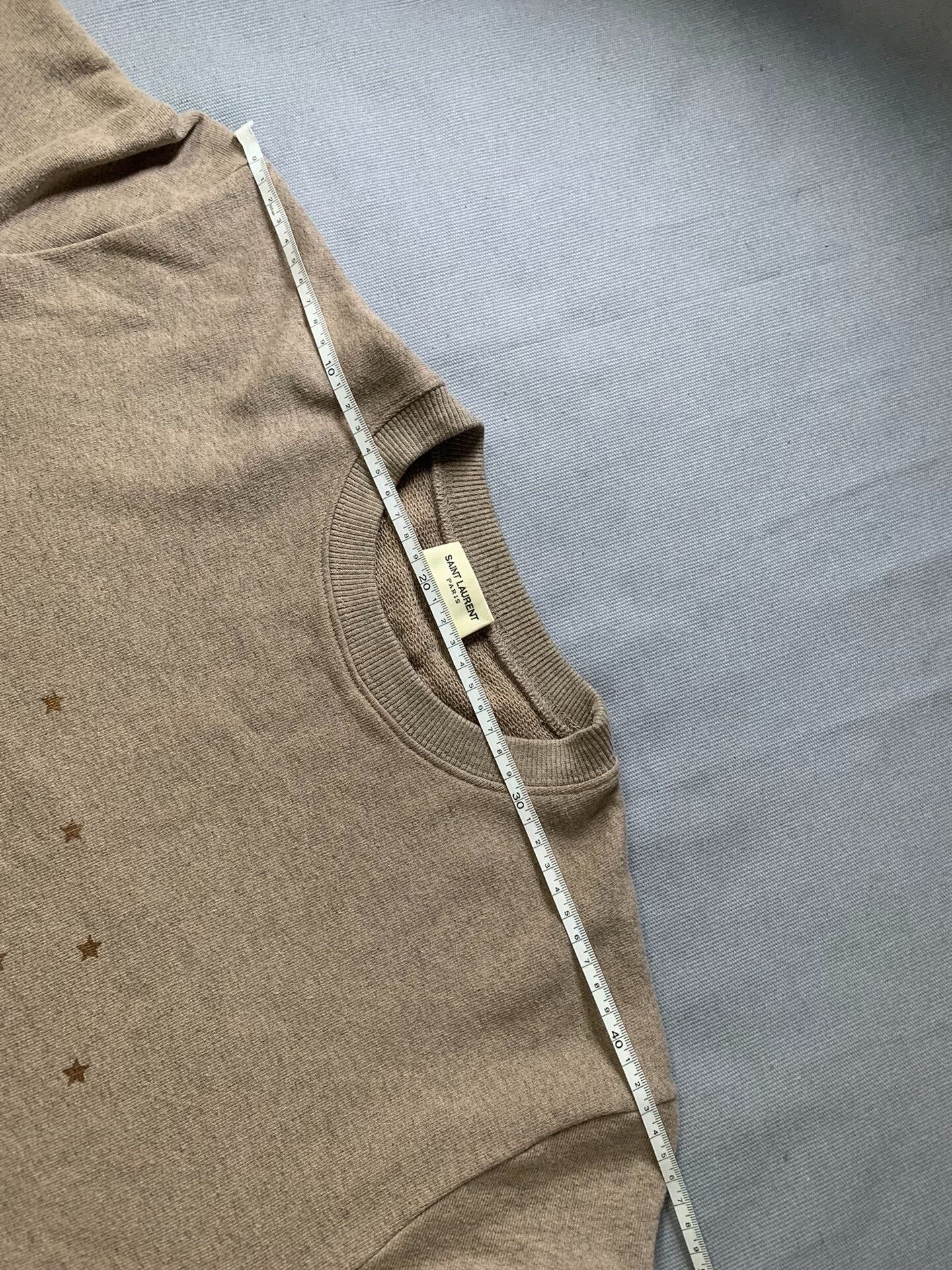 Saint Laurent Paris SAINT LAURENT SLP Star Logo Sweatshirt Size US L / EU 52-54 / 3 - 7 Thumbnail