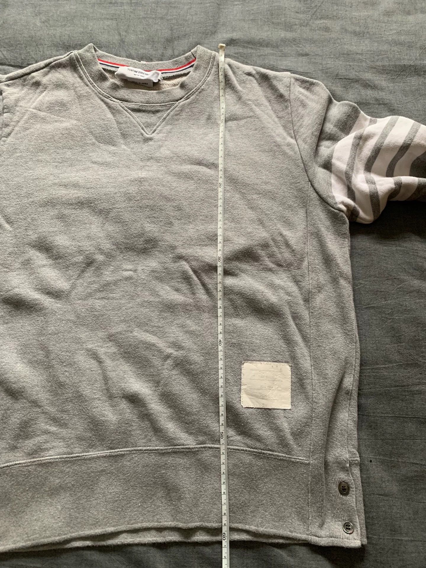 Thom Browne Thom Browne TB 4-Bar Stripe Sweatshirt Size US M / EU 48-50 / 2 - 9 Thumbnail