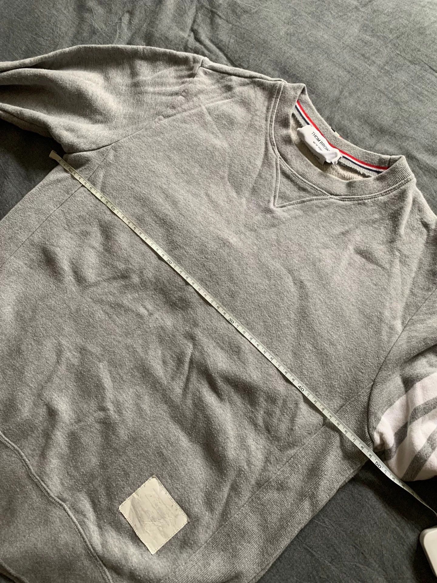Thom Browne Thom Browne TB 4-Bar Stripe Sweatshirt Size US M / EU 48-50 / 2 - 8 Thumbnail