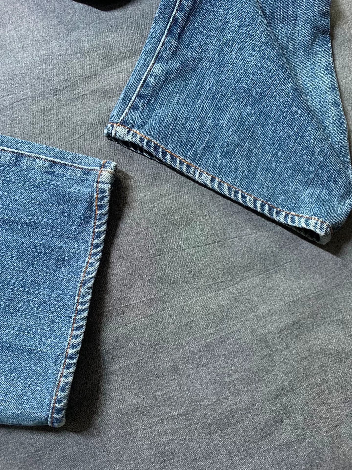 Burberry Burberry Horse Print Wide-Leg Jeans Size 31" - 5 Thumbnail