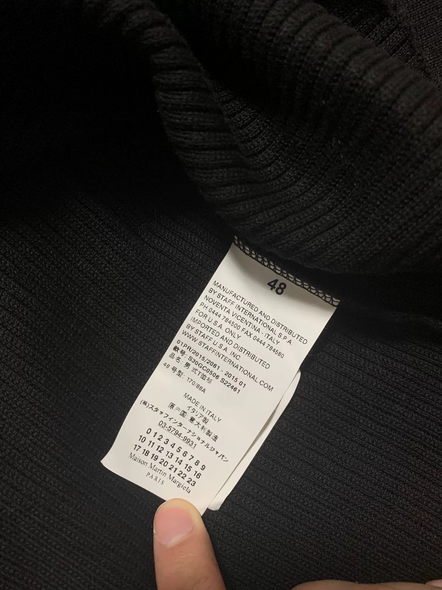 Maison Margiela Maison Margiela Cotton Striped Short-Sleeve Top Size US M / EU 48-50 / 2 - 4 Thumbnail