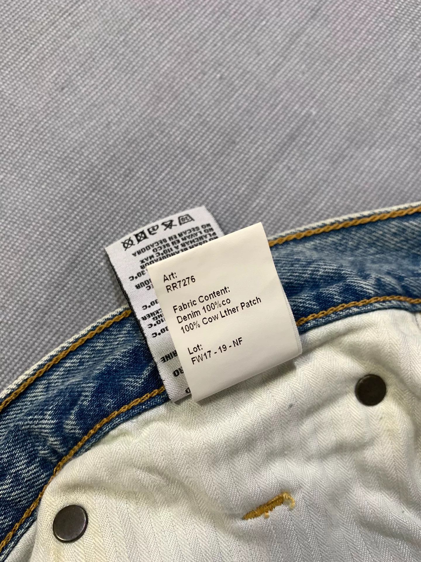 R13 R13 Distressed Vintage Jeans Size US 30 / EU 46 - 6 Thumbnail