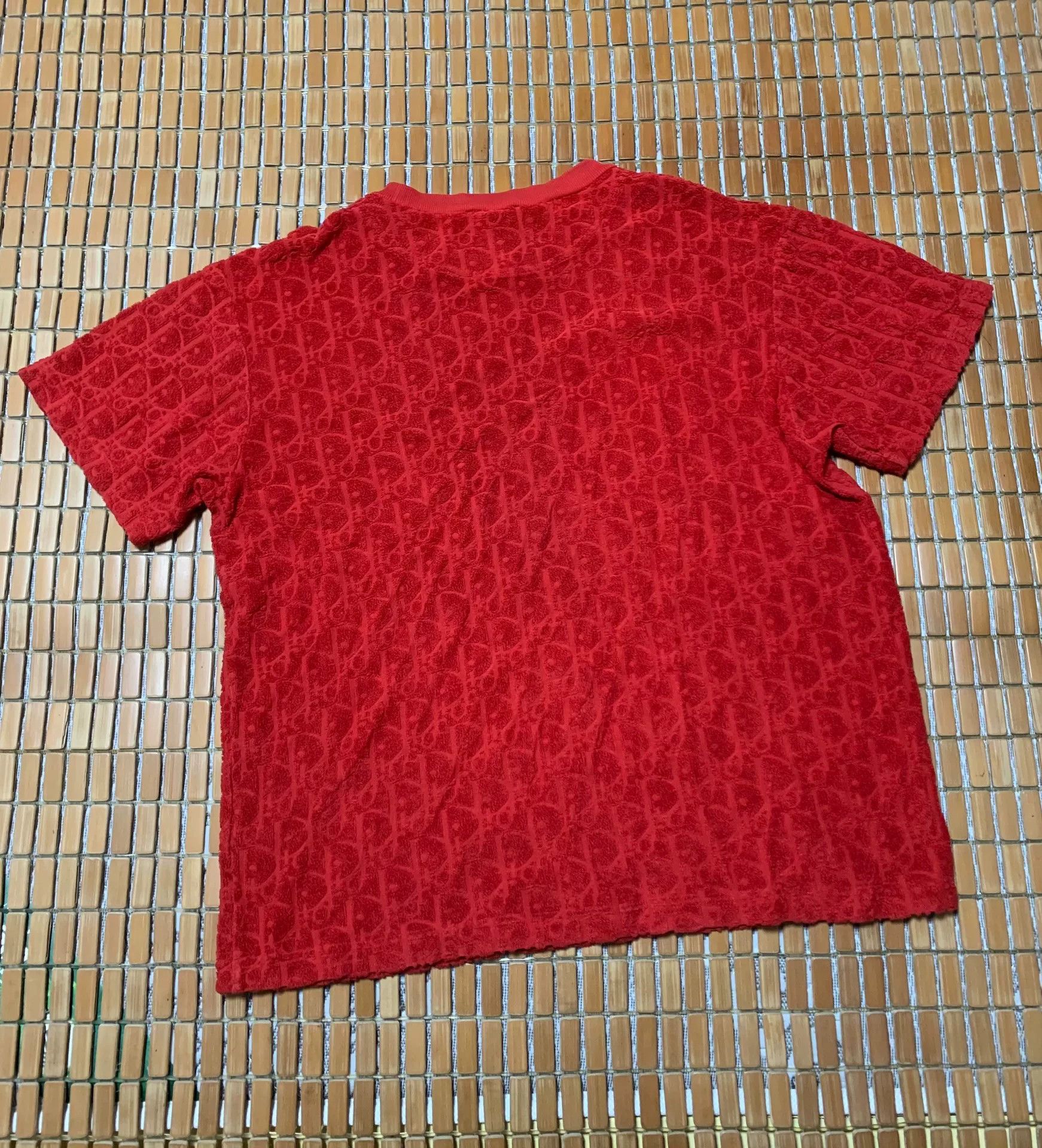 Dior Dior Terry Cloth All-Over Pattern Short-Sleeve Size US L / EU 52-54 / 3 - 4 Thumbnail