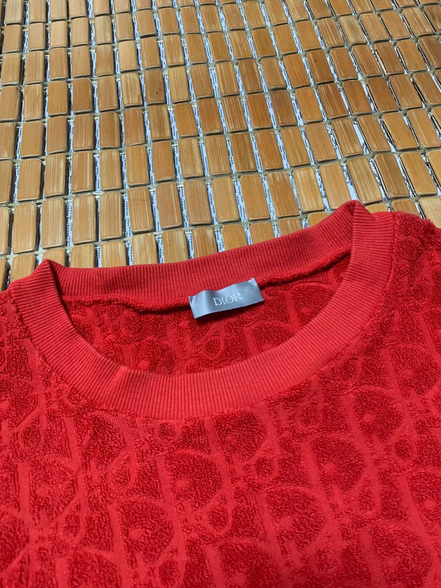 Dior Dior Terry Cloth All-Over Pattern Short-Sleeve Size US L / EU 52-54 / 3 - 2 Thumbnail