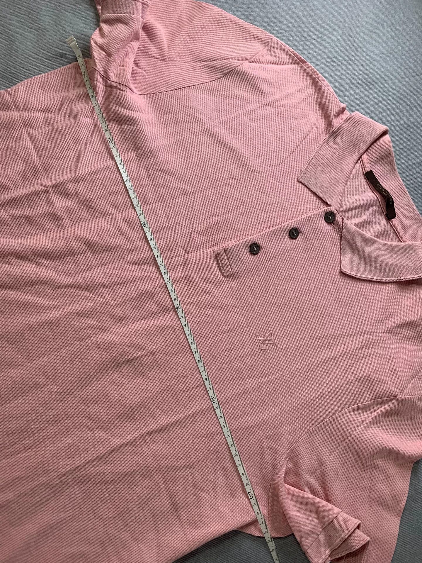 Louis Vuitton Louis Vuitton Embroidered Polo Shirt Size US XL / EU 56 / 4 - 5 Thumbnail