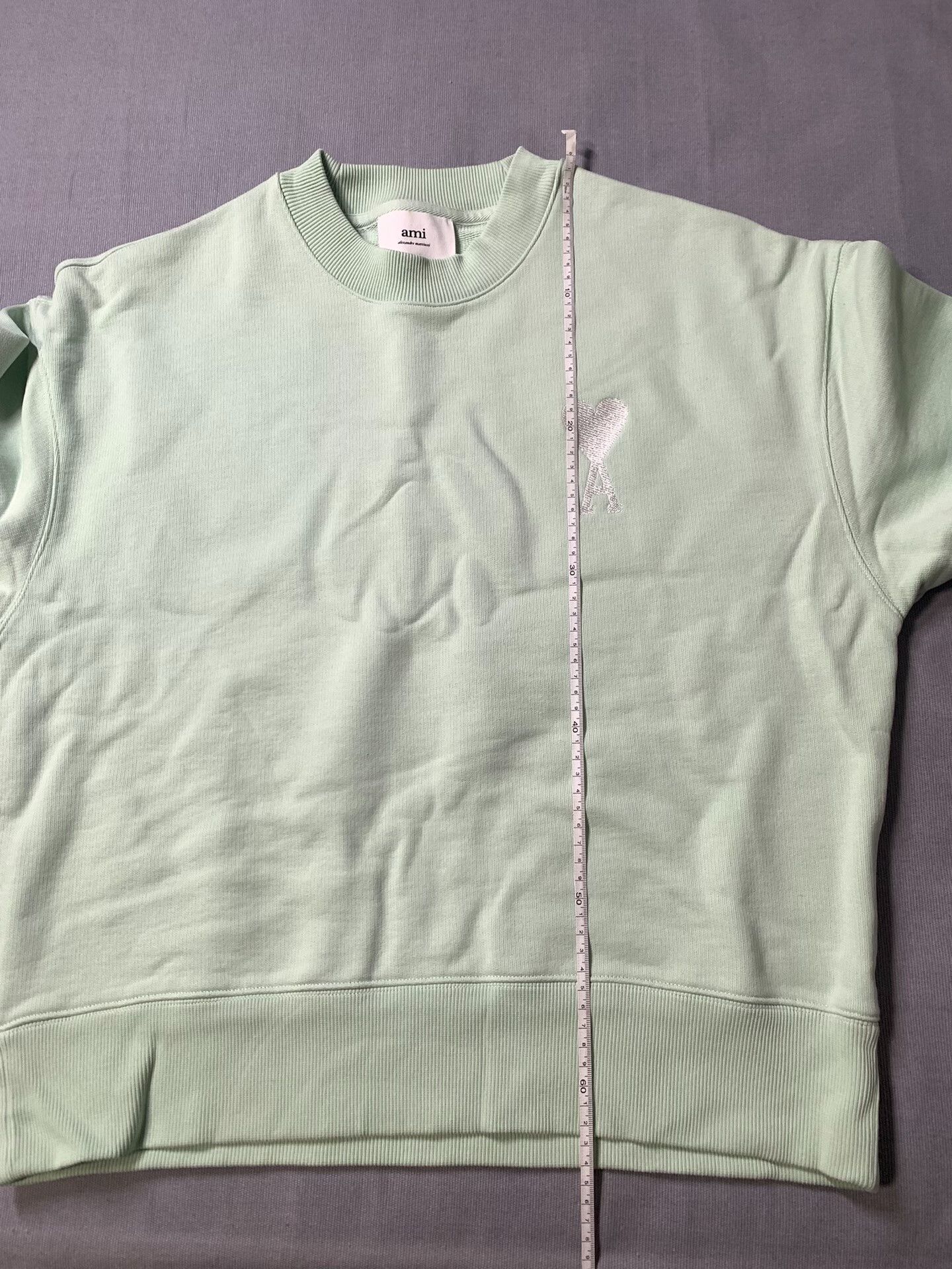 AMI Ami Paris Embroidered Heart Sweatshirt Size M / US 6-8 / IT 42-44 - 9 Thumbnail