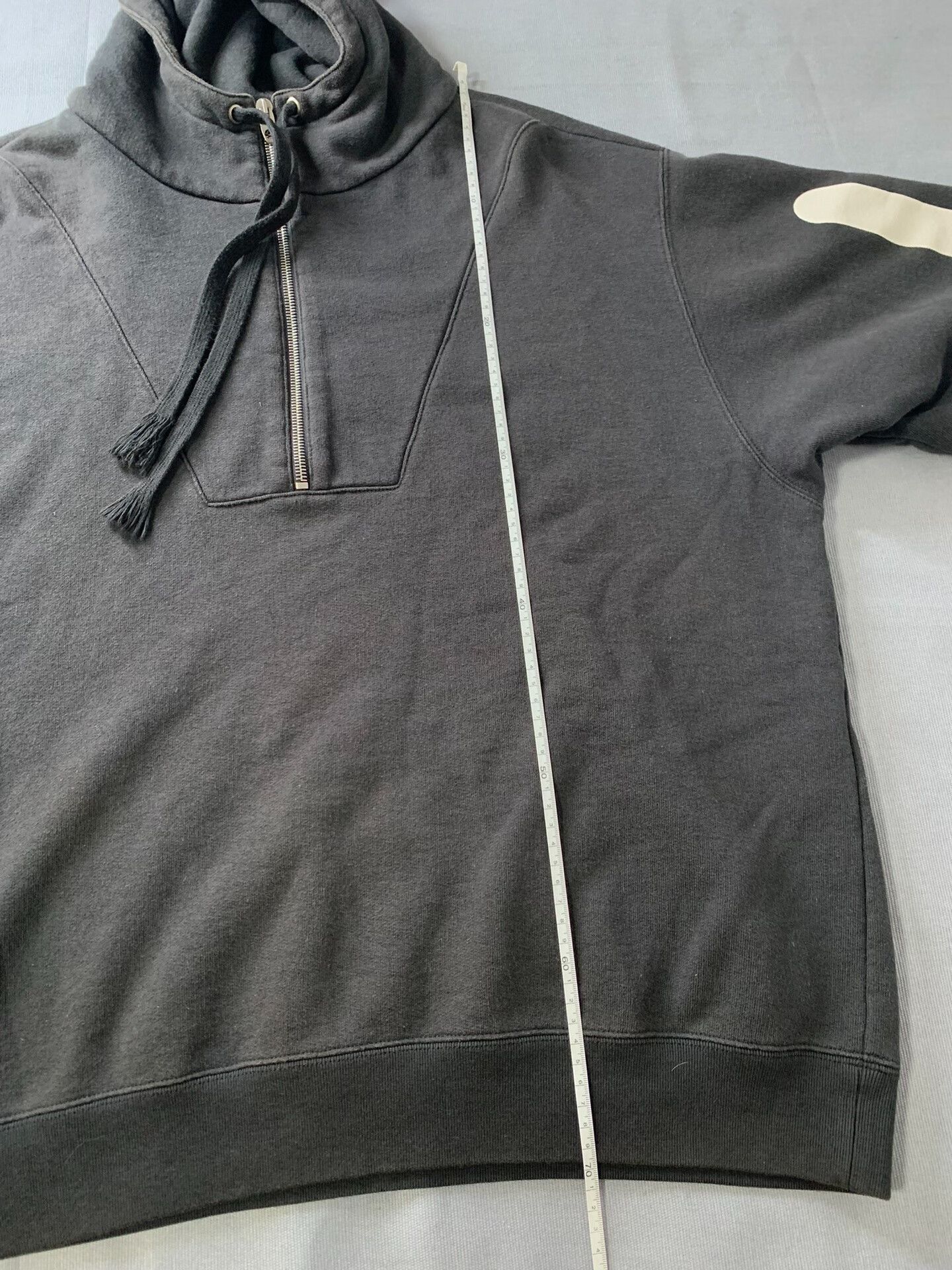 Gucci Gucci Washed Half-Zip Printed Hoodie Size US L / EU 52-54 / 3 - 6 Thumbnail