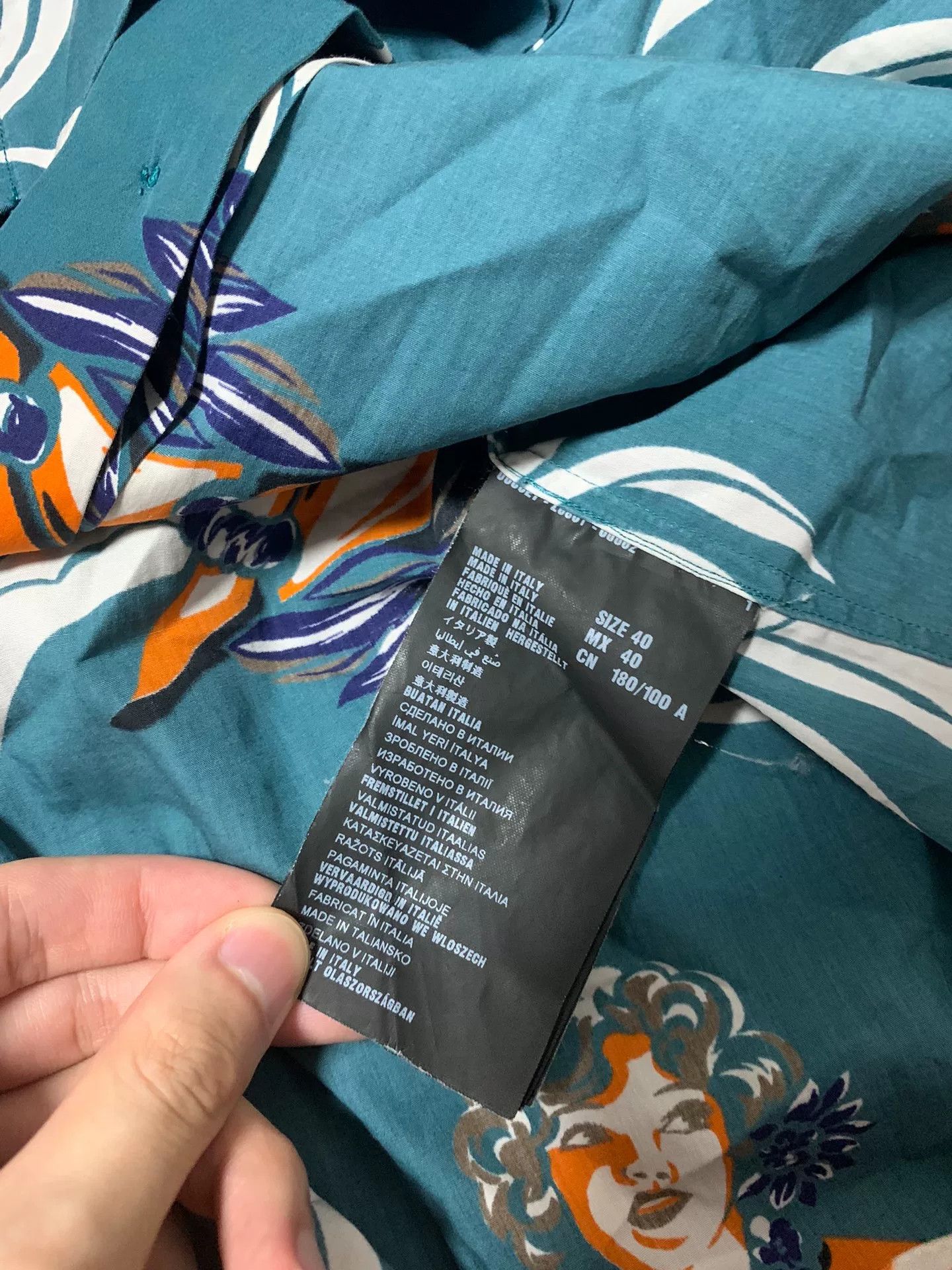 Prada Prada Runway Hawaiian Shirt Size US XXS / EU 40 - 5 Thumbnail