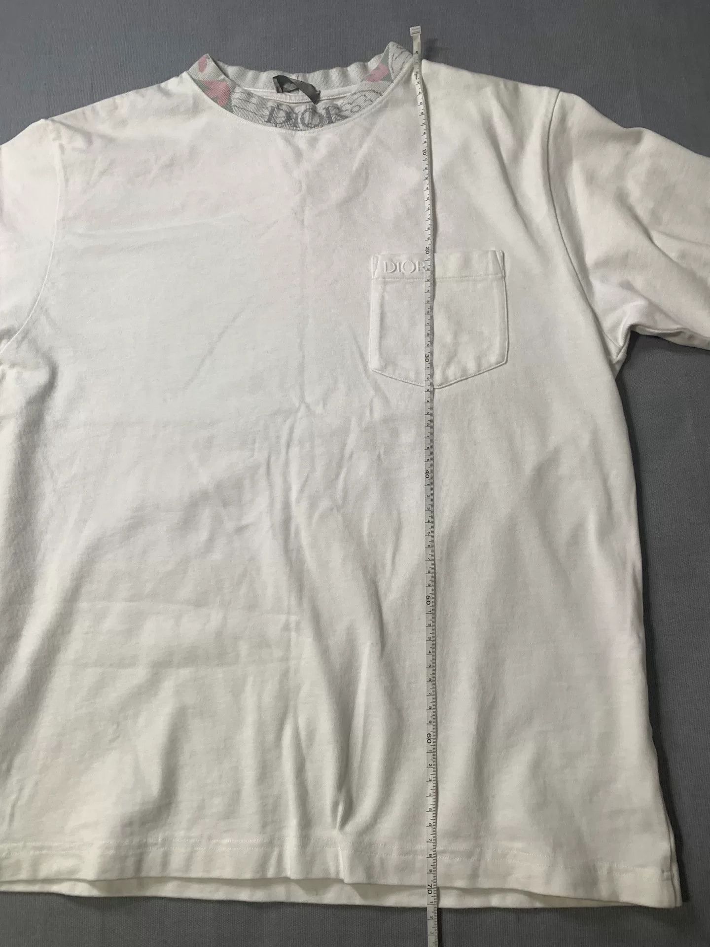 Dior Dior Floral Logo Collar Short-Sleeve T-Shirt Size M / US 6-8 / IT 42-44 - 7 Thumbnail