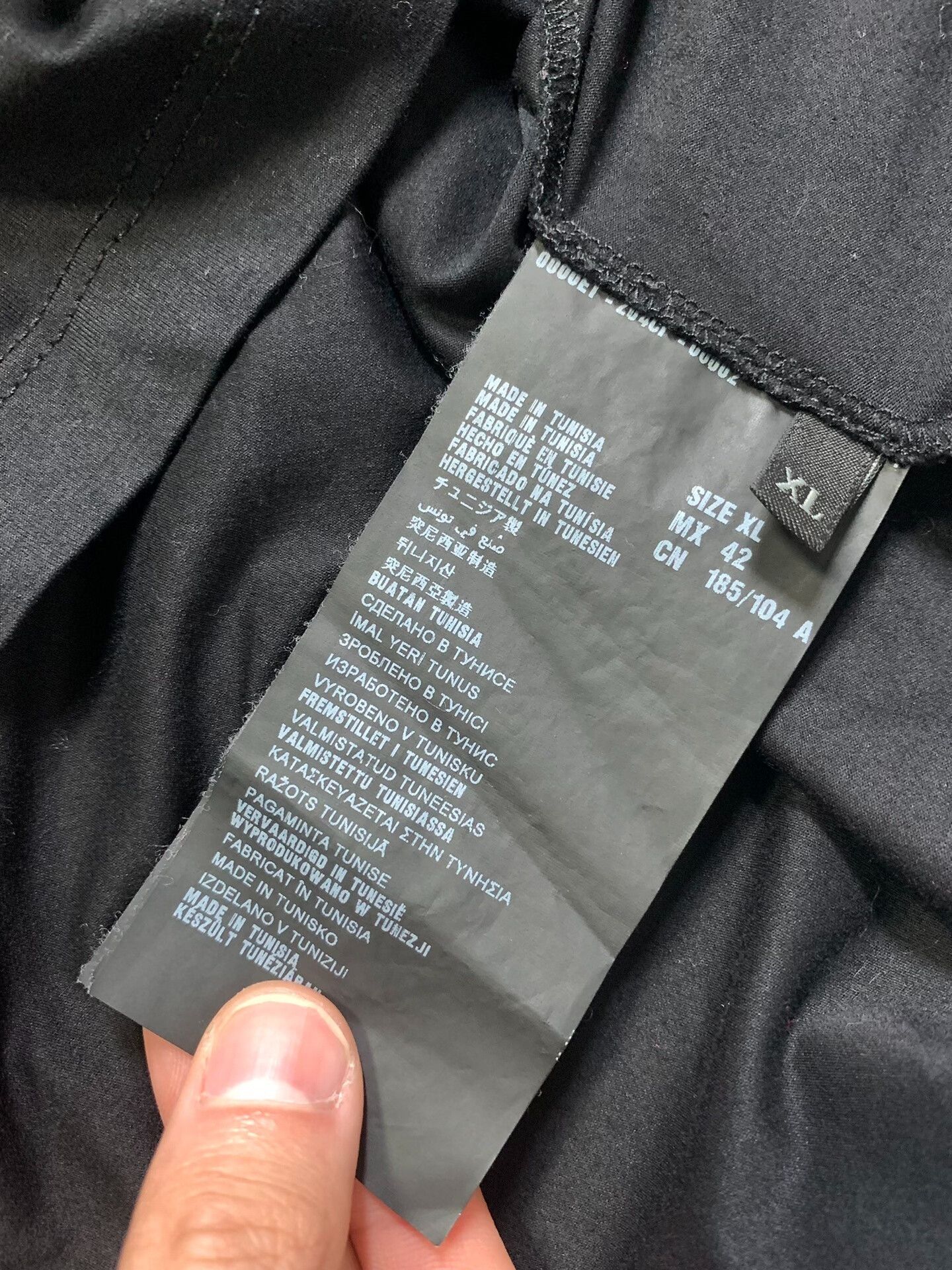 Prada Prada Lambskin Trim Long-Sleeve Base Layer Size US XL / EU 56 / 4 - 4 Thumbnail