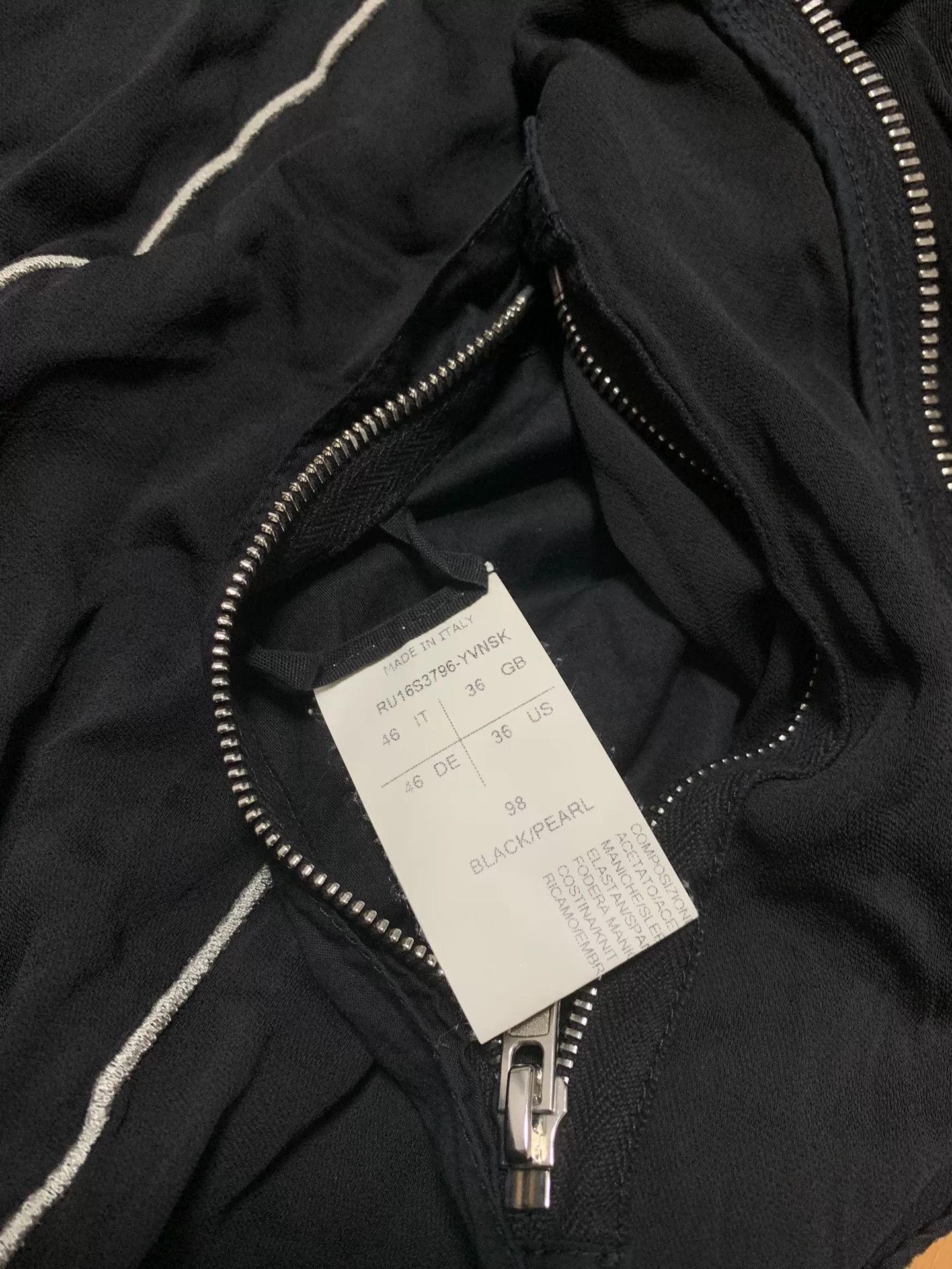 Rick Owens Rick Owens Geometric Embroidery Jacket Size US S / EU 44-46 / 1 - 3 Thumbnail