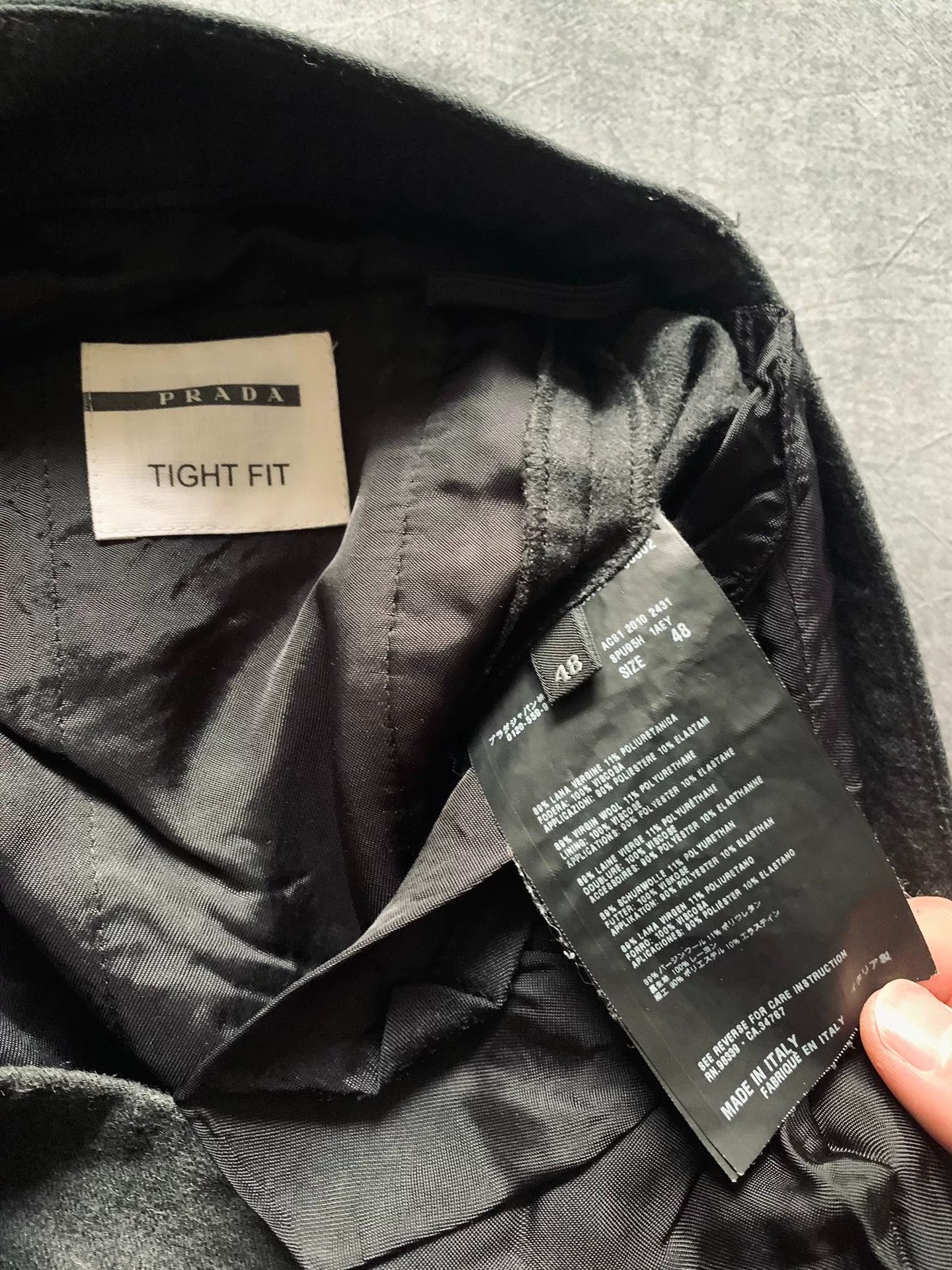 Prada Prada Wool Blend Trousers Size US 32 / EU 48 - 5 Thumbnail