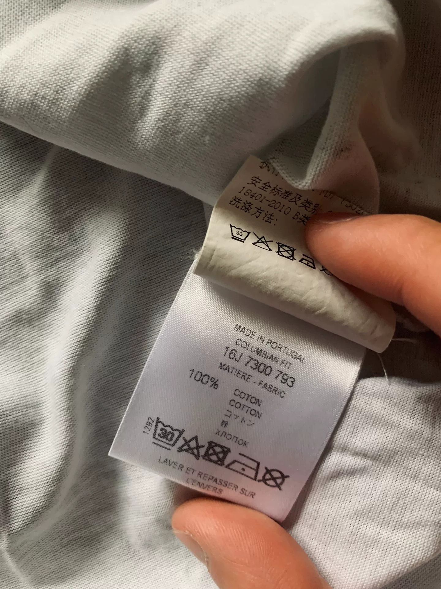 Givenchy Givenchy White Printed Short-Sleeve Tee Size US S / EU 44-46 / 1 - 5 Thumbnail