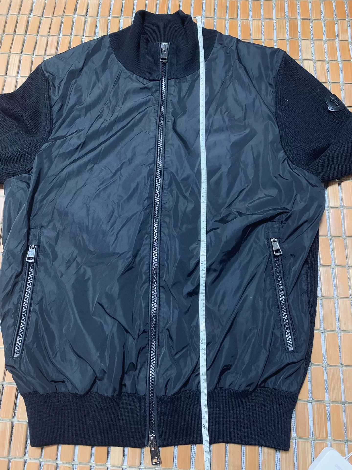 Moncler Moncler Black Label Wool Nylon Sweatshirt Size US M / EU 48-50 / 2 - 9 Thumbnail