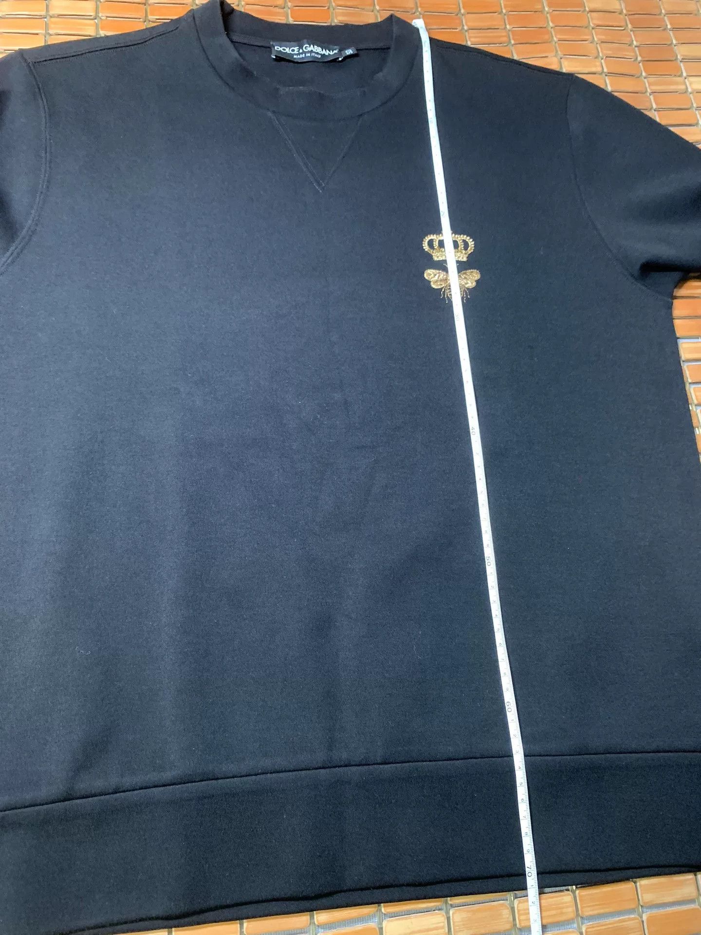 Dolce & Gabbana Dolce & Gabbana Crown Bee Embroidery Sweatshirt Size US M / EU 48-50 / 2 - 8 Thumbnail