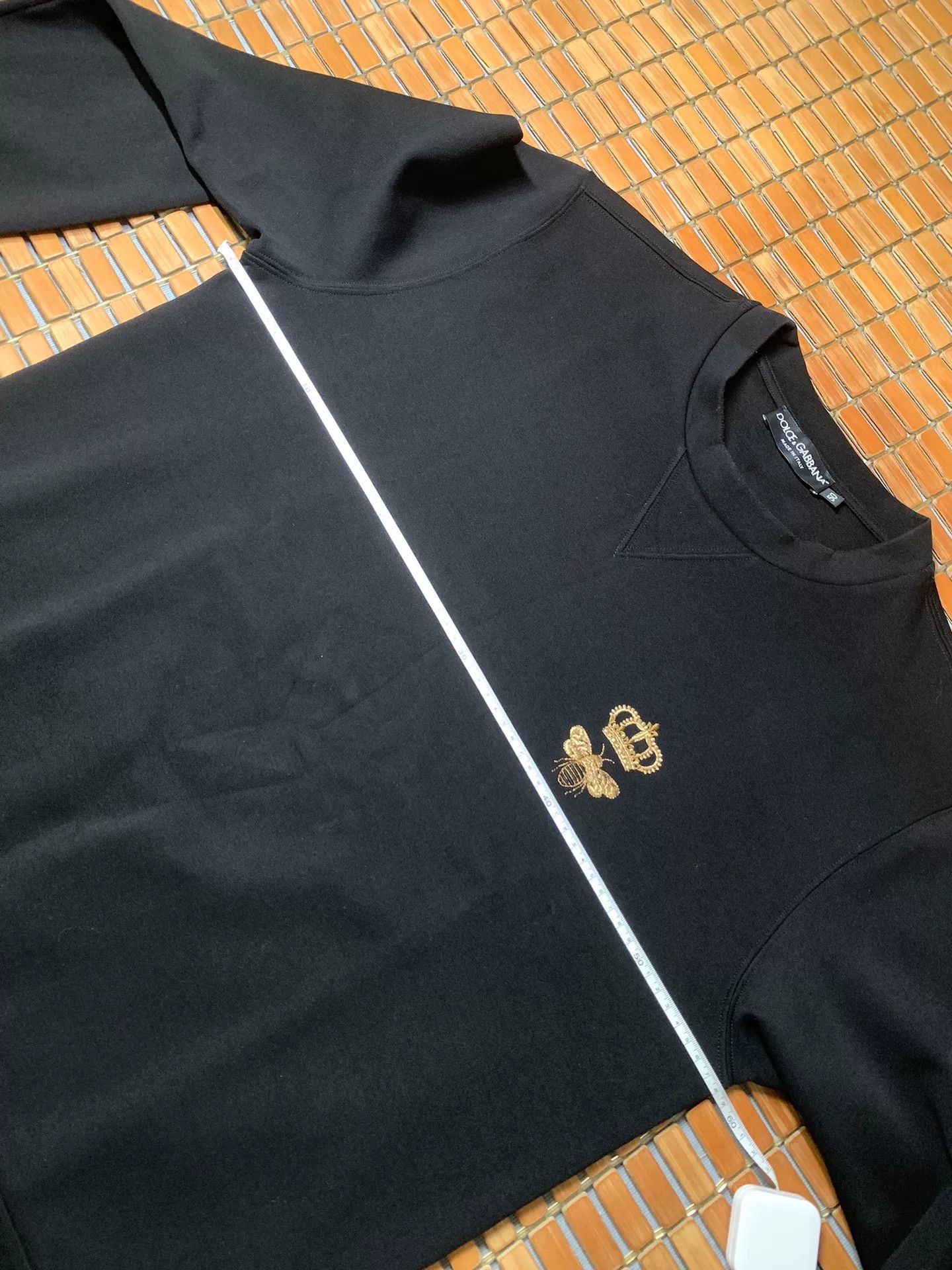Dolce & Gabbana Dolce & Gabbana Crown Bee Embroidery Sweatshirt Size US M / EU 48-50 / 2 - 7 Thumbnail