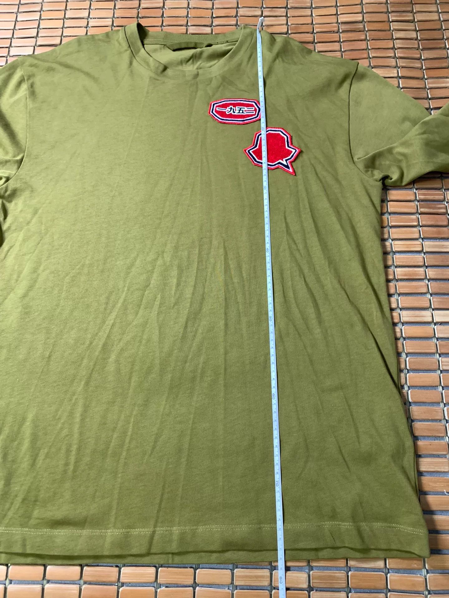 Moncler Moncler 1952 Military Green Embroidered Sweatshirt Size US M / EU 48-50 / 2 - 8 Thumbnail