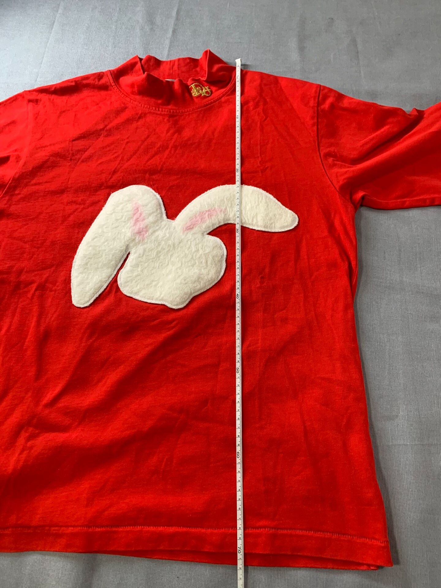 Dior Dior Year of Rabbit Red Embroidered Turtleneck Size M / US 6-8 / IT 42-44 - 8 Thumbnail